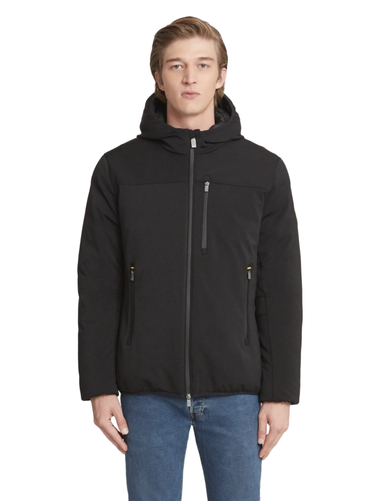 Hooded Zip Jacket with Chest Pocket