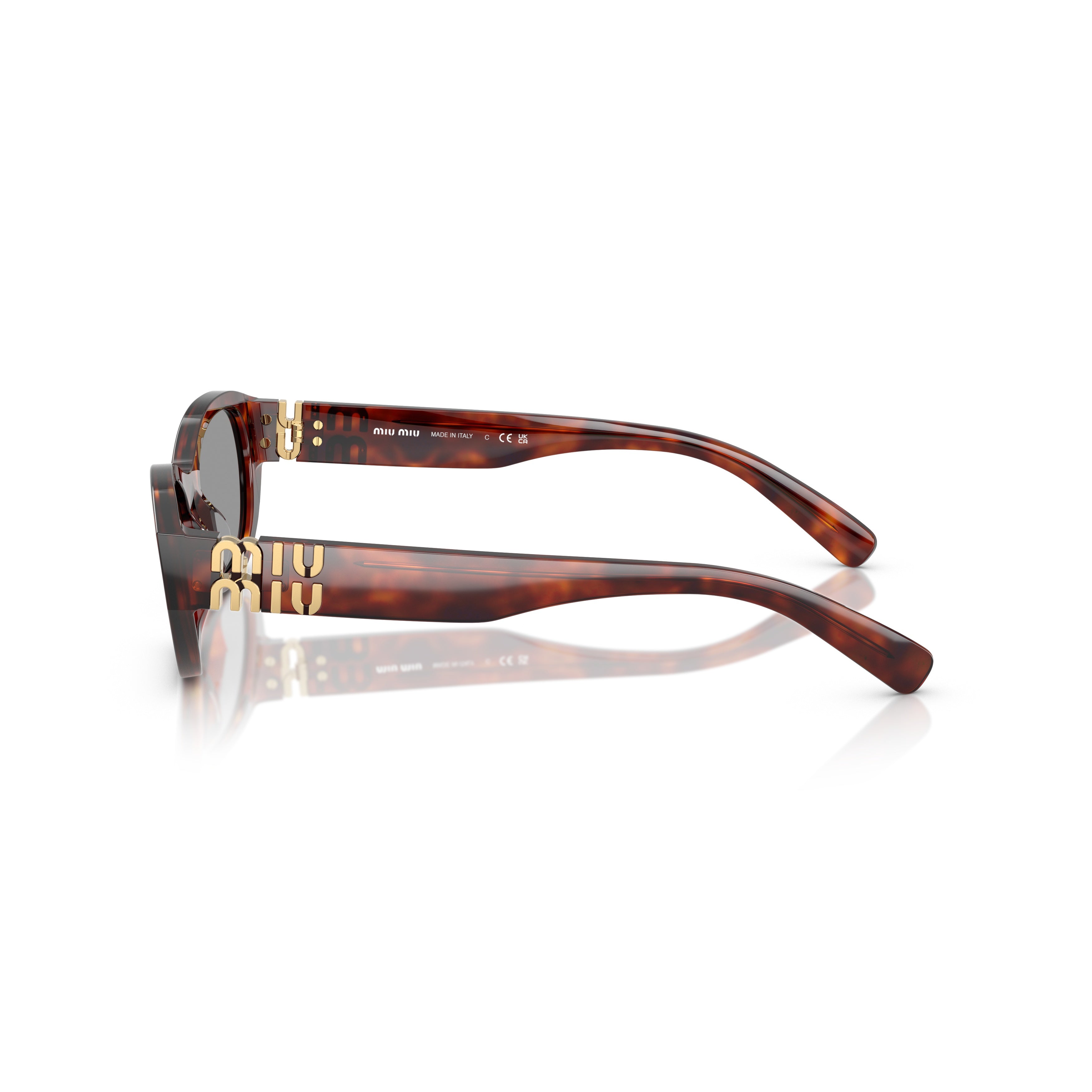 0mu A03s Tortoiseshell Oval Frame Sunglasses