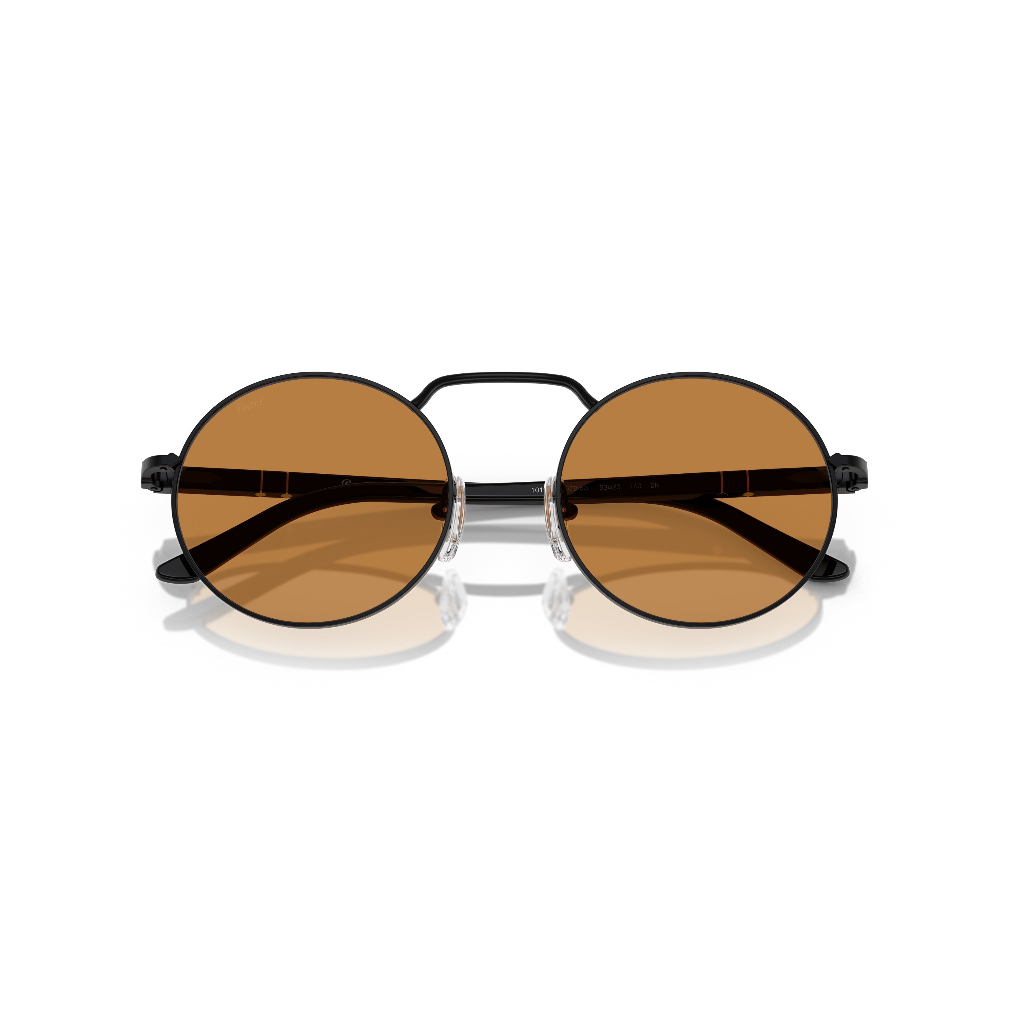 0po1019s Thin Rounded Metal Frame Sunglasses
