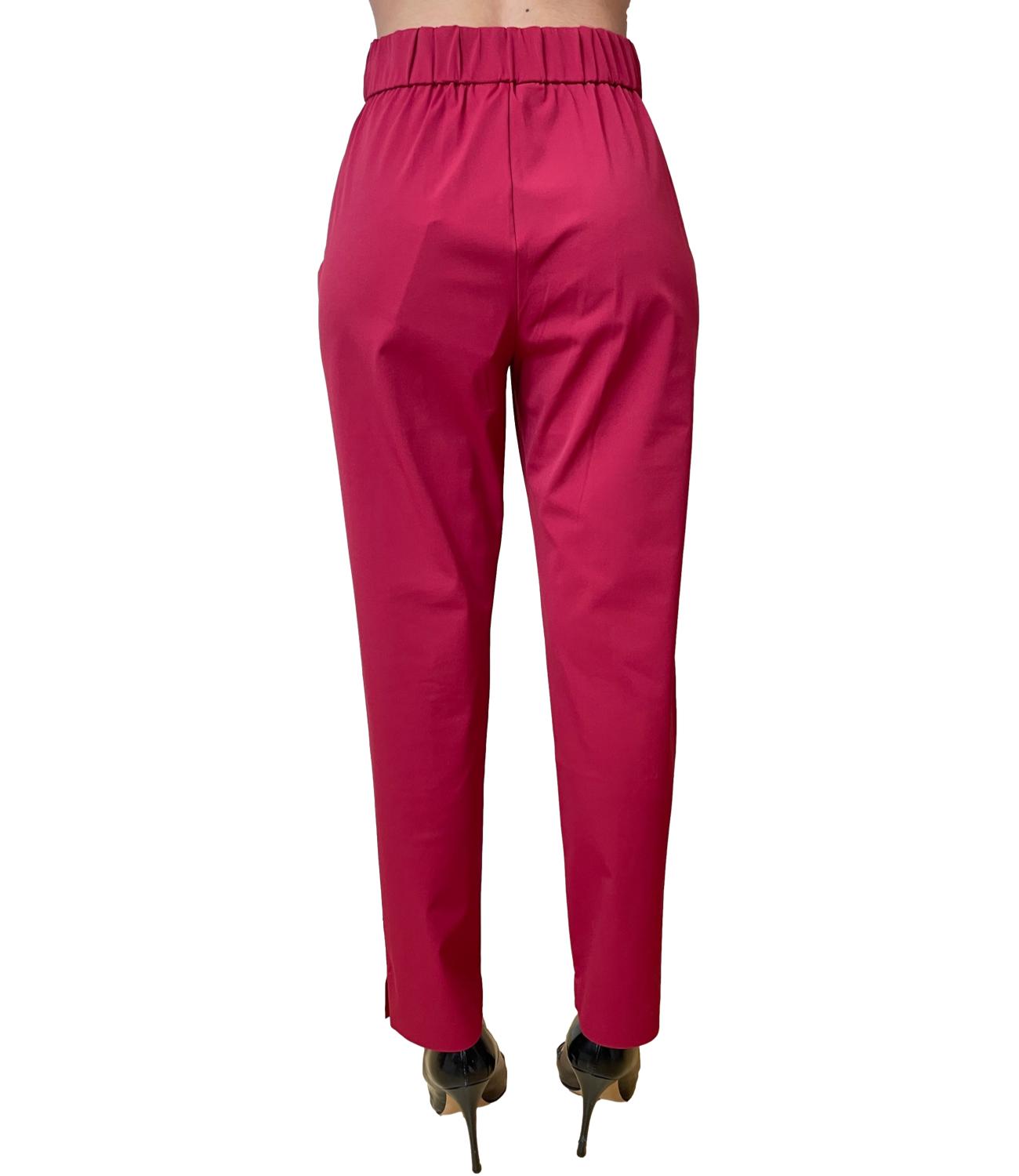 Dark Red Mmlpaio Polyamide Trousers