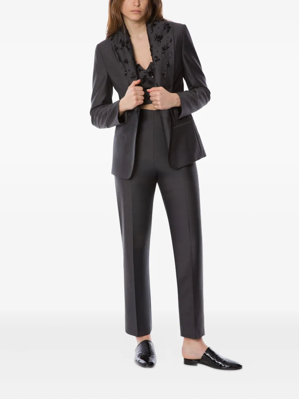 Tailored Straight-Leg Pants with Minimalist Design