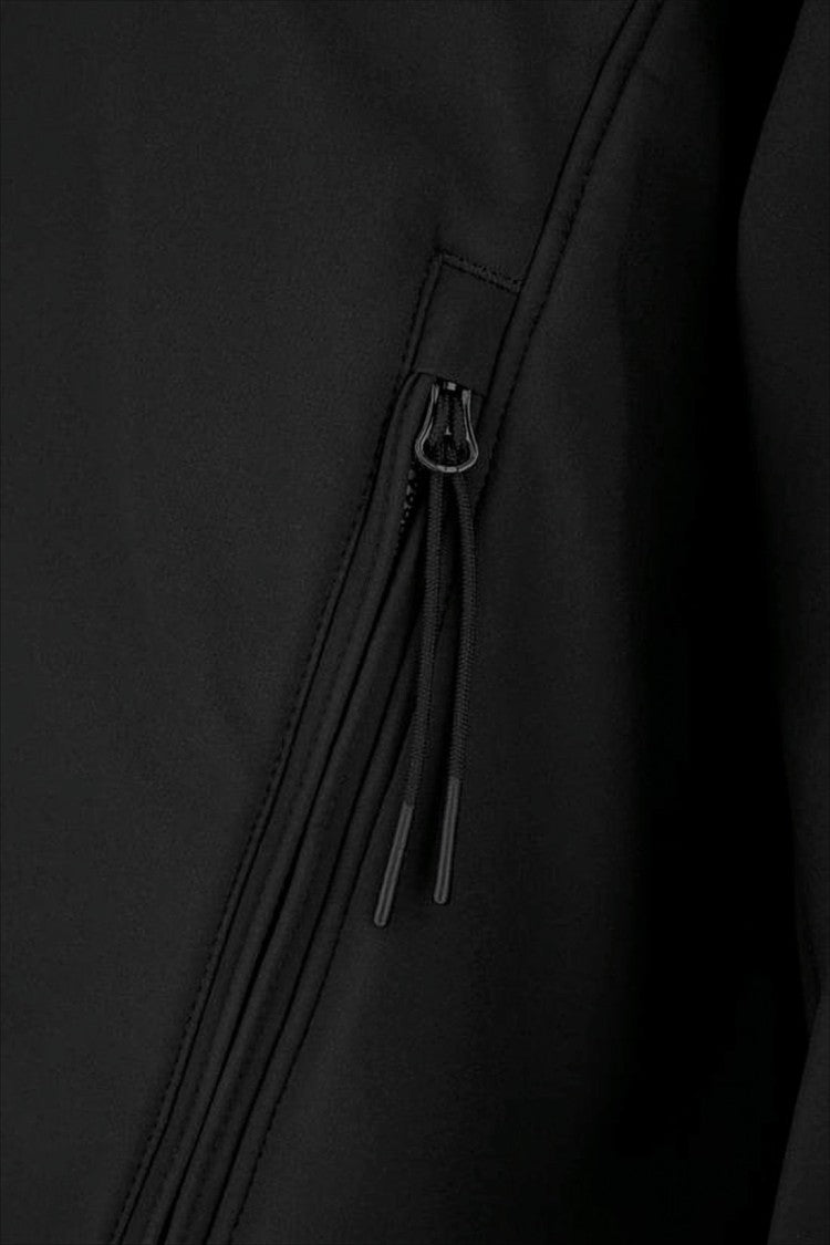 Hooded Jacket With Zippered Pockets And Ribbed Details