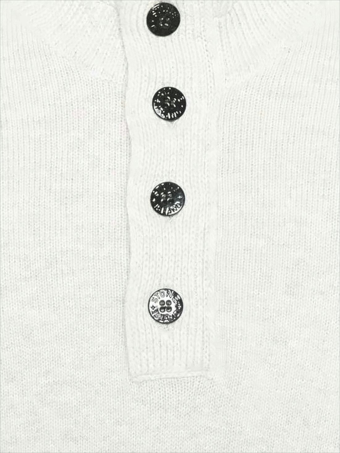 Half-Zip Knit Sweater With Ribbed Details