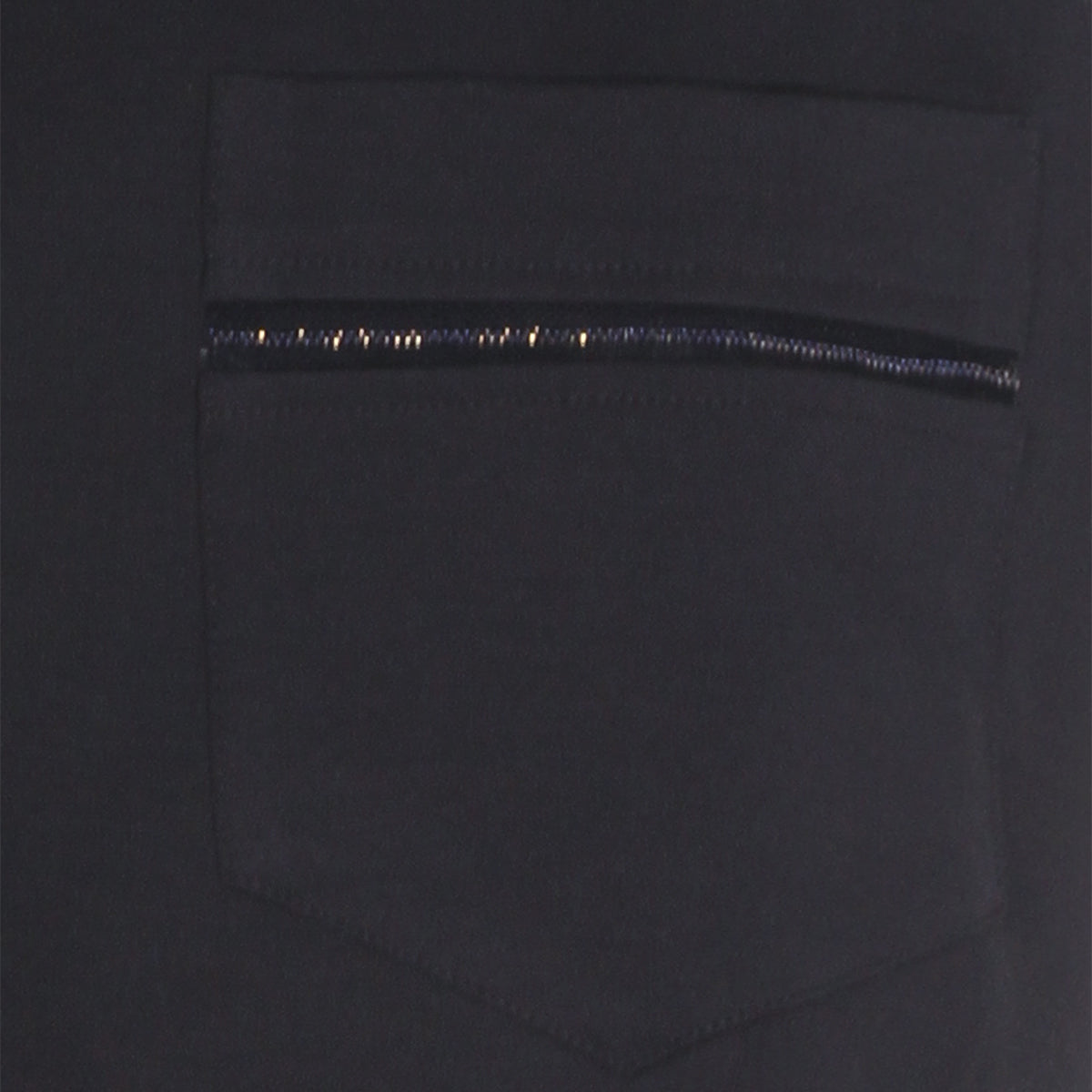 Navy Viscose T-Shirt