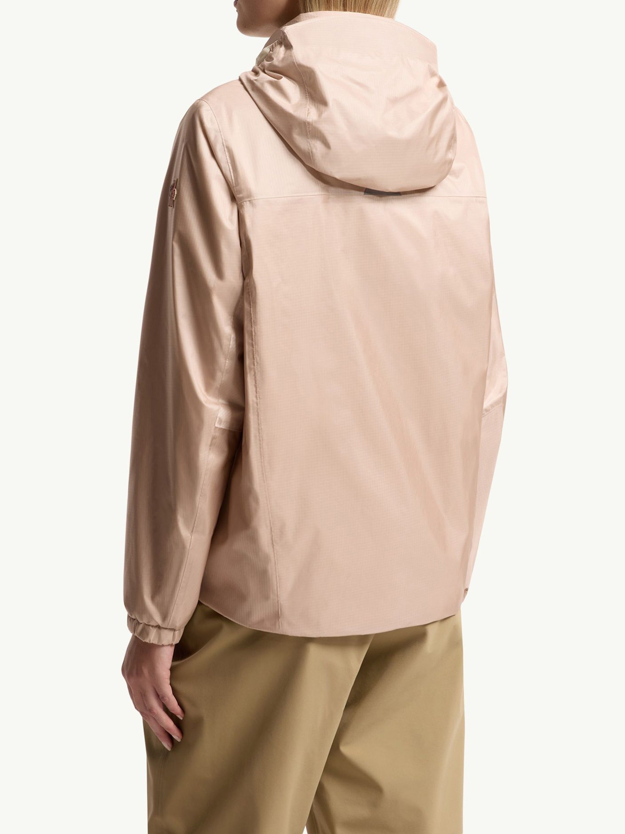 Neutral Fergana Hooded Casual Jacket