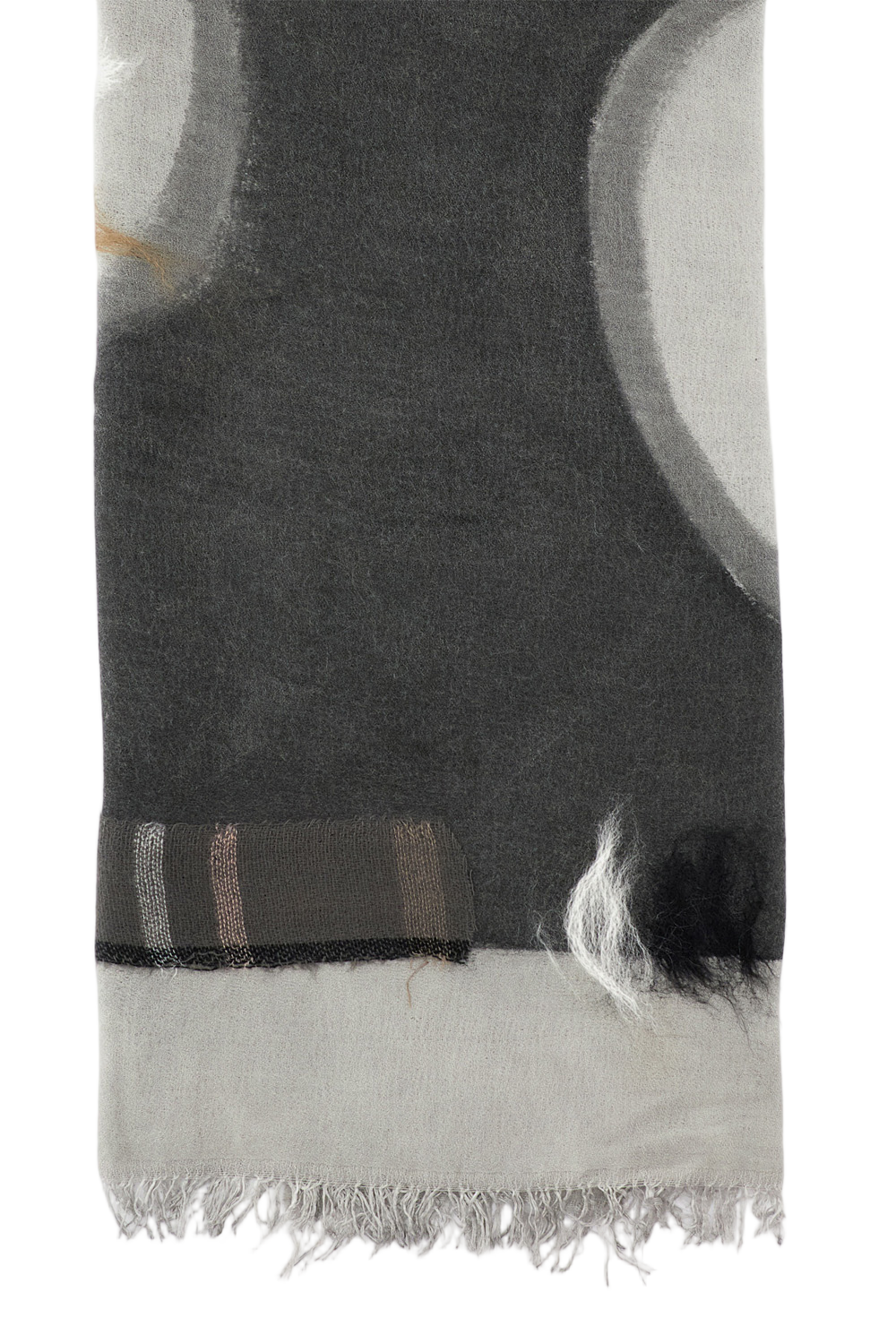 Multicolour Scarf With Lightweight Fabric