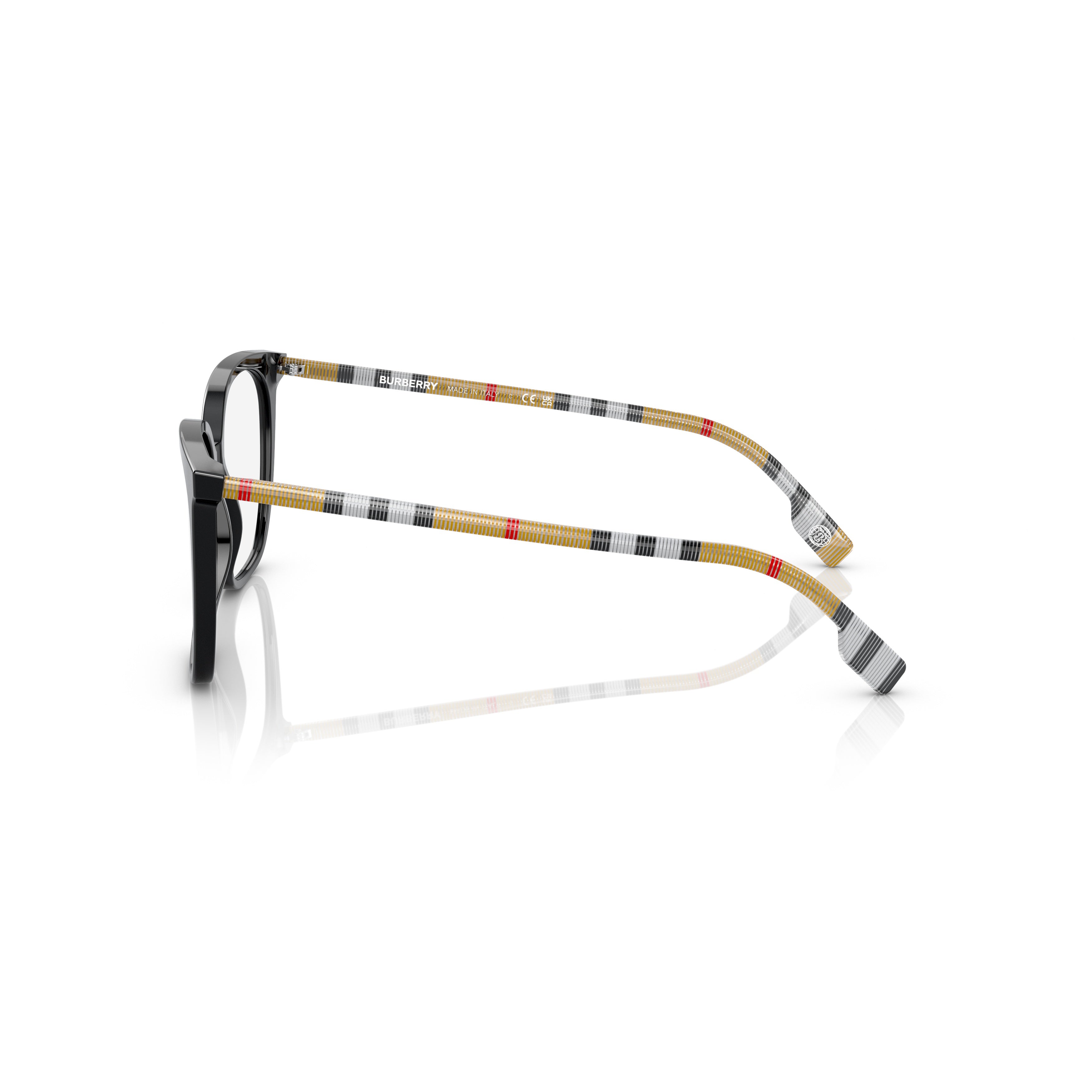 0be2367 Bold Square-Frame Black Acetate Sunglasses