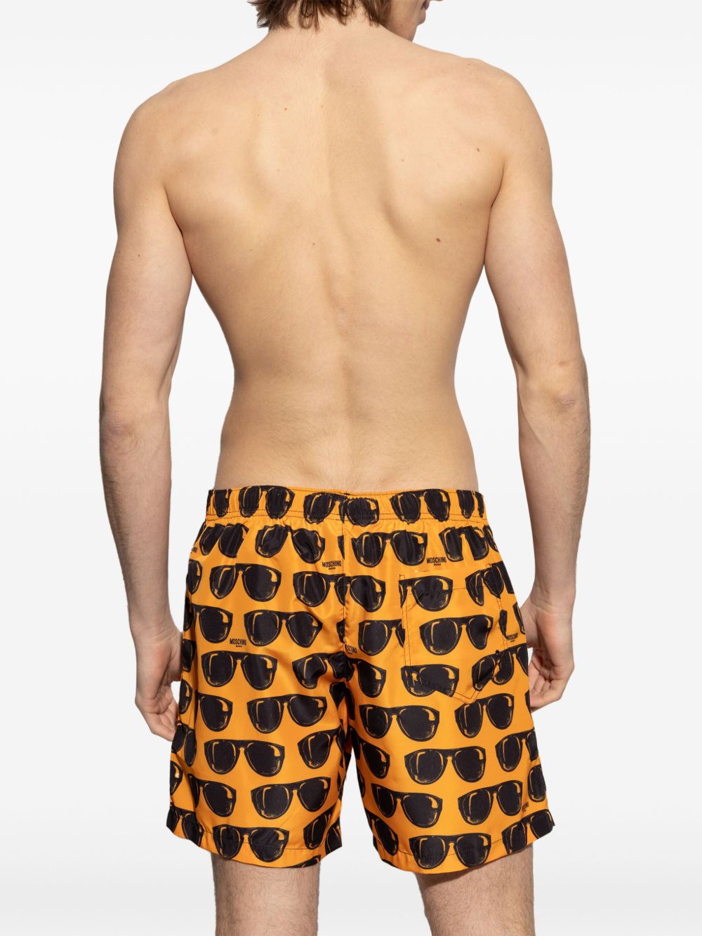 Amber Orange Swim Shorts