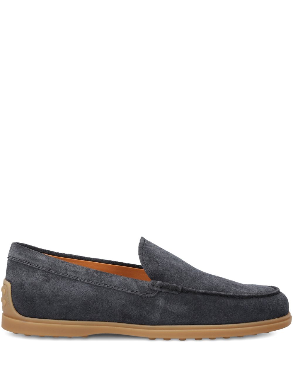 Blue Round Toe Flat Shoes