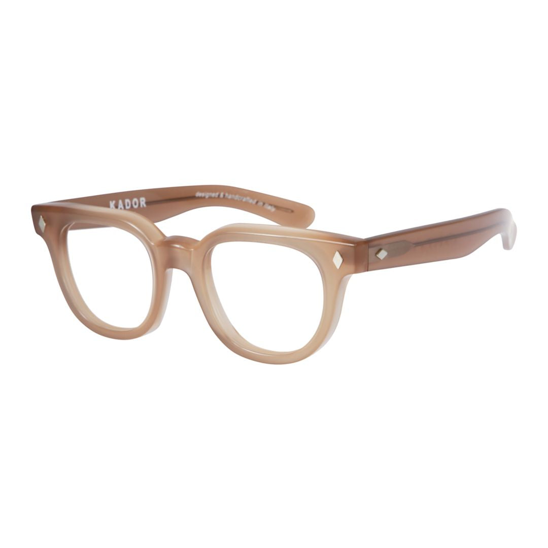 Orbit Rounded Square Frame Eyeglasses with Diamond Accents