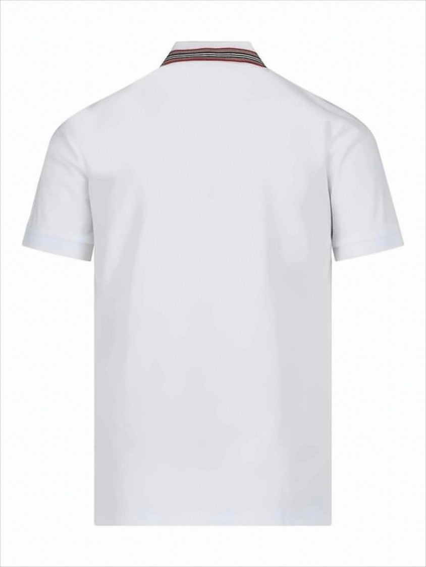 Textured Cotton Polo Shirt