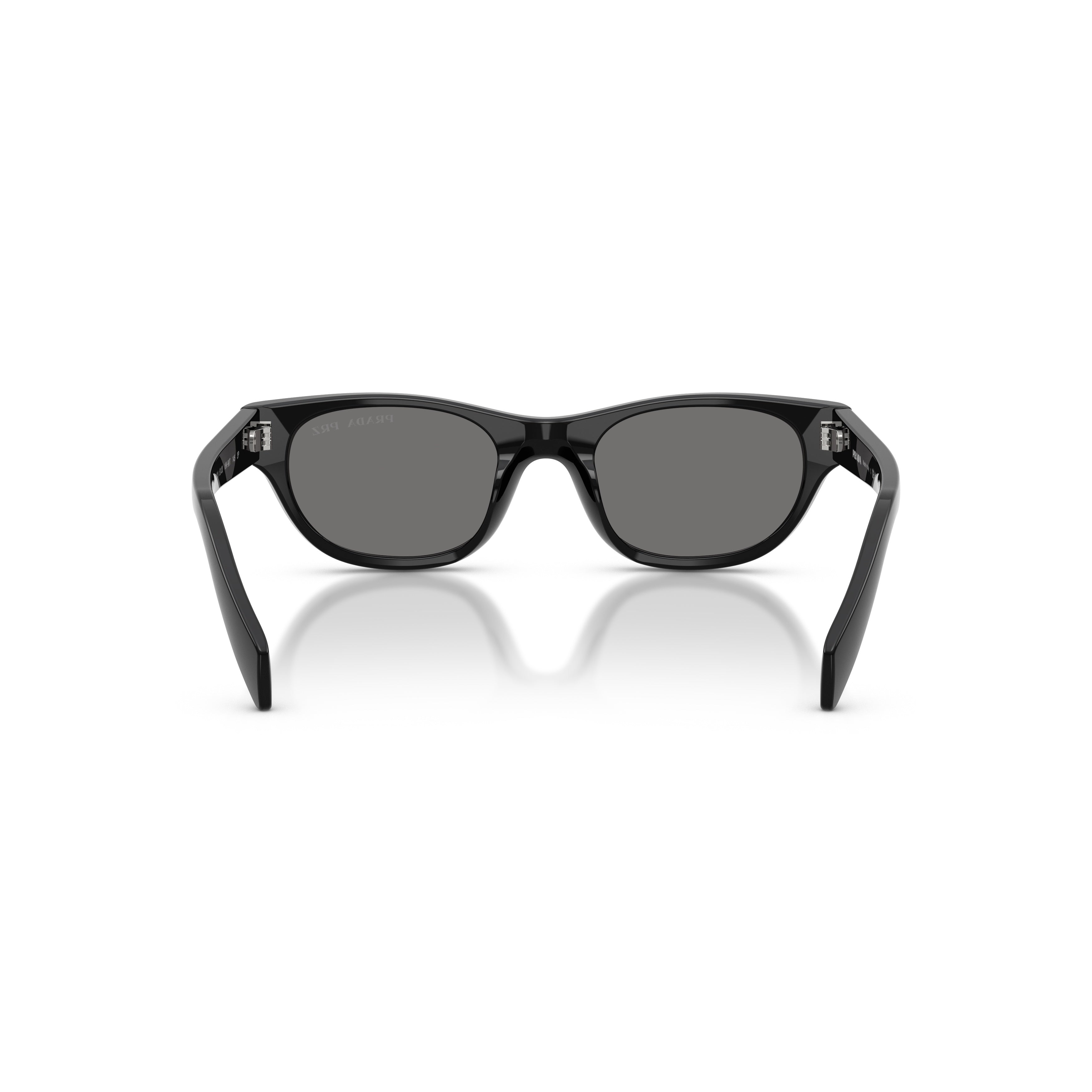 0pr C08s Glossy Black Acetate Sunglasses