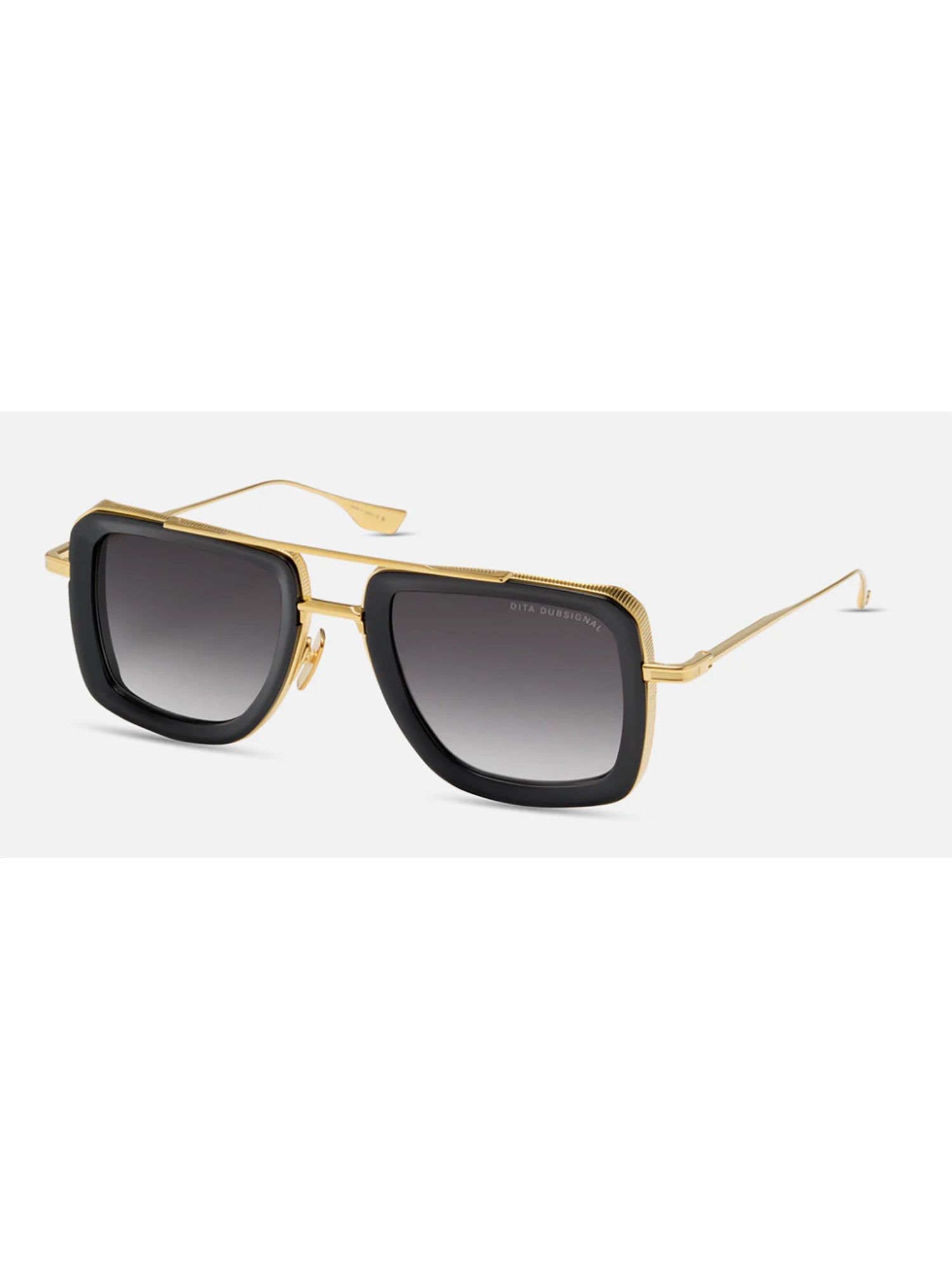 Bold Square Frame Sunglasses with Gradient Lenses