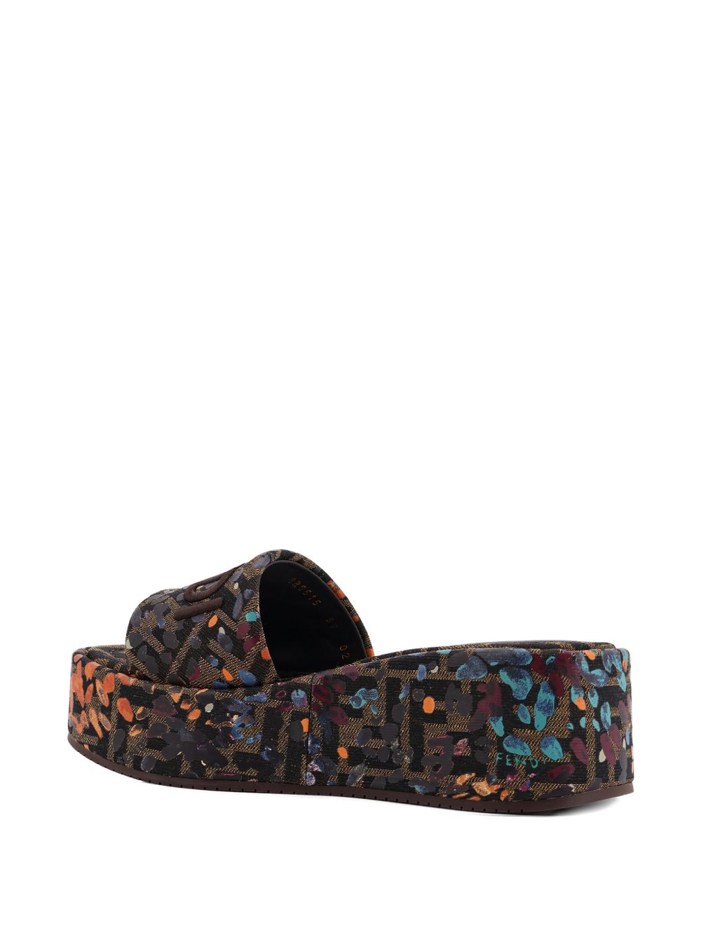 Artistic Slip-On Platform Sandals