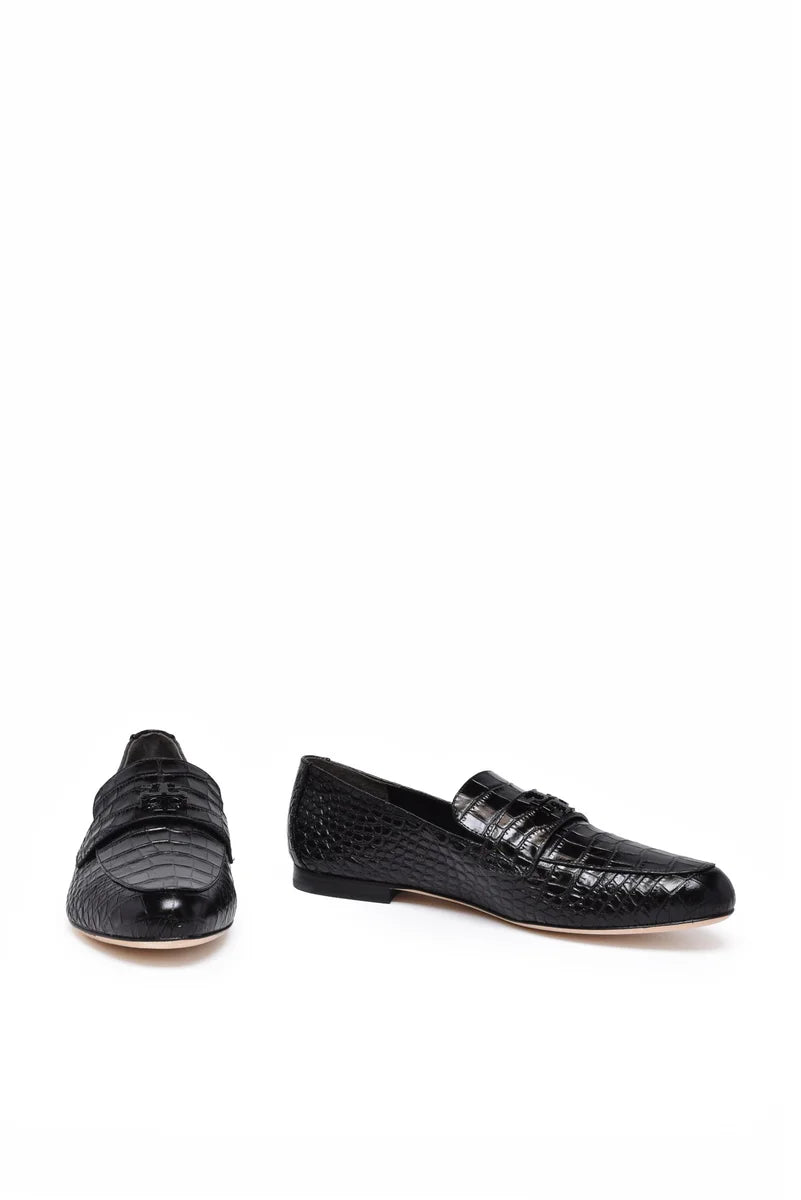 Leather Loafers - Black