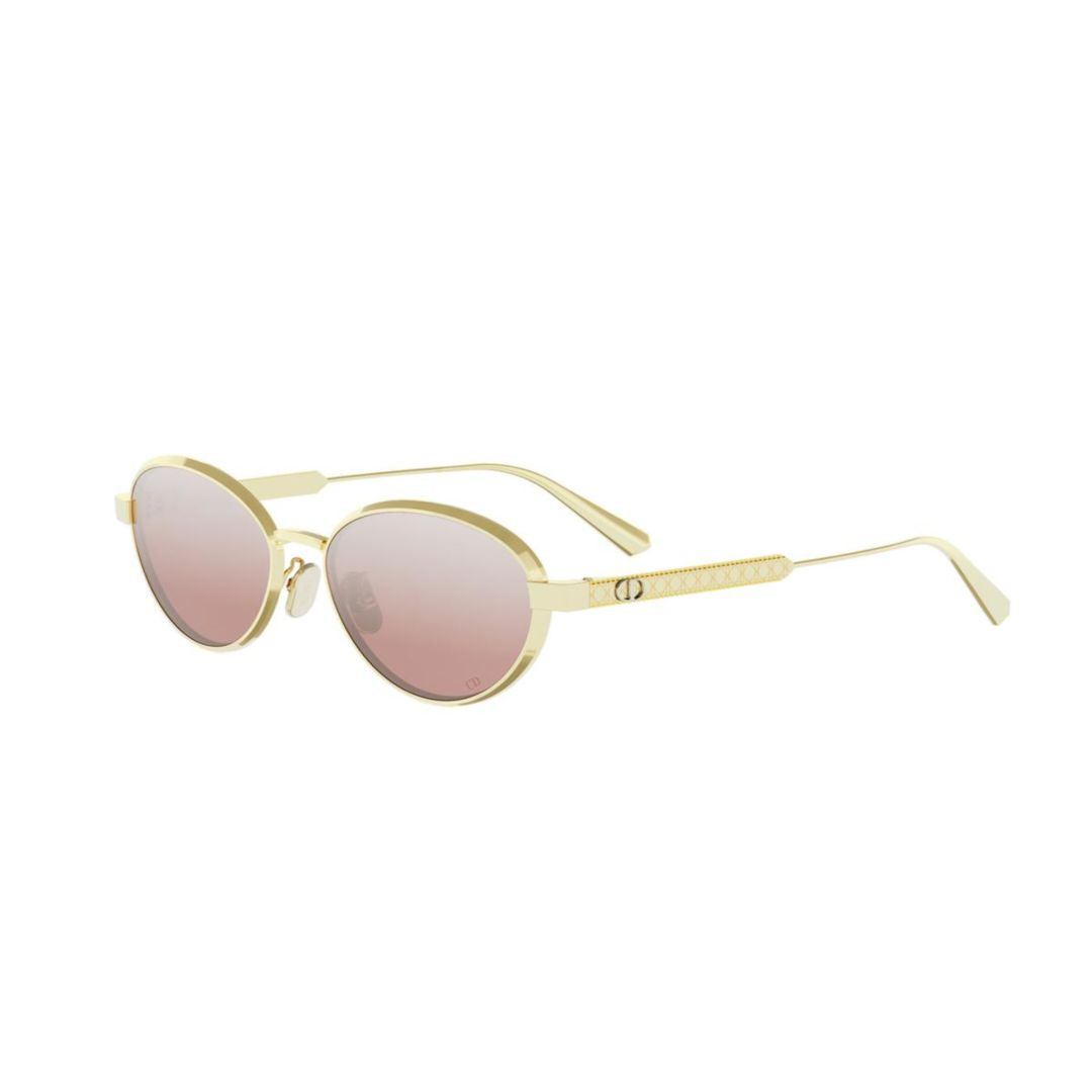 Cannage R1u Gold-Finished Metal Frame Sunglasses