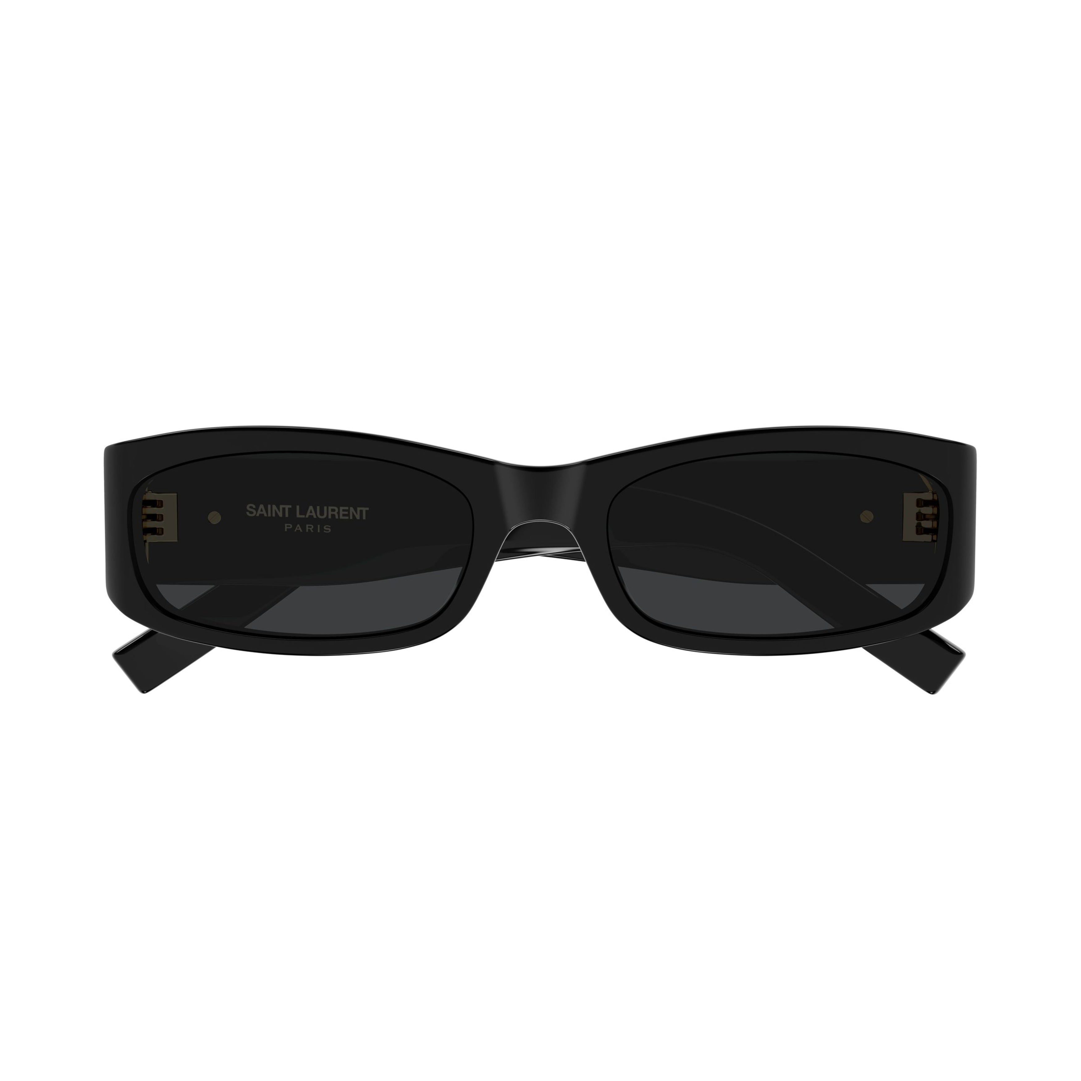 Rectangular Sunglasses with Gold-tone Logo Detail