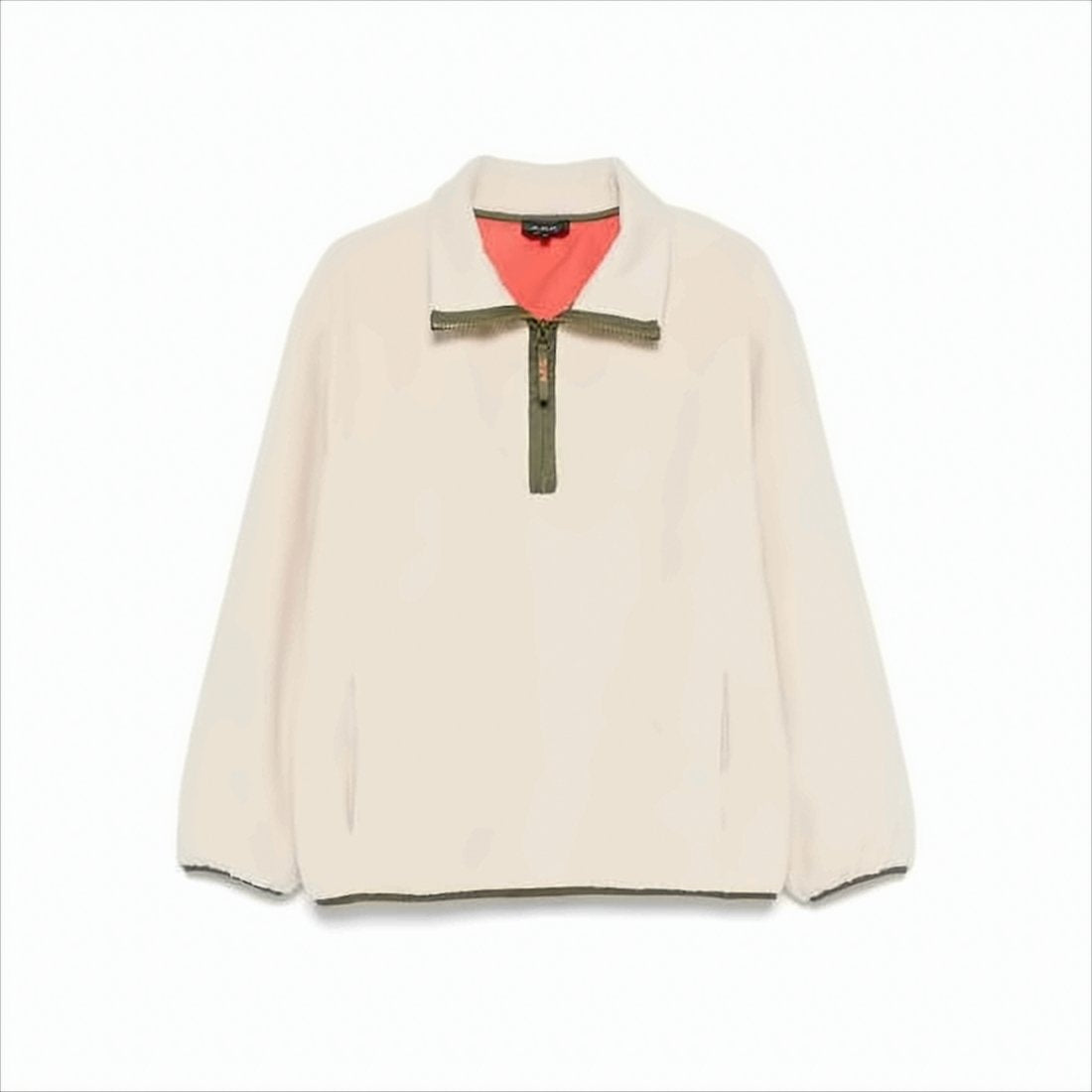 High Stand Collar Pullover Fleece