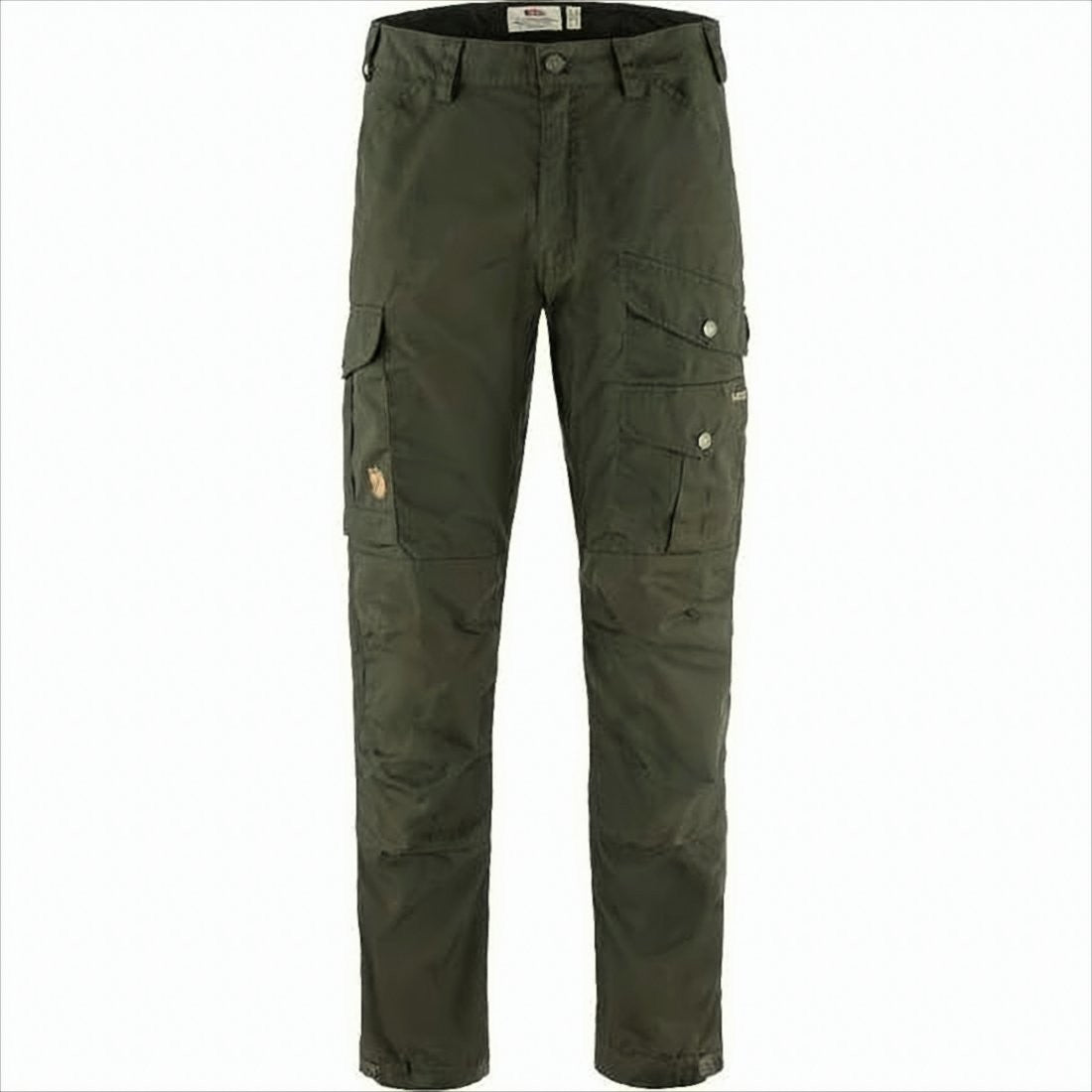 Straight Pants With Cargo Pockets