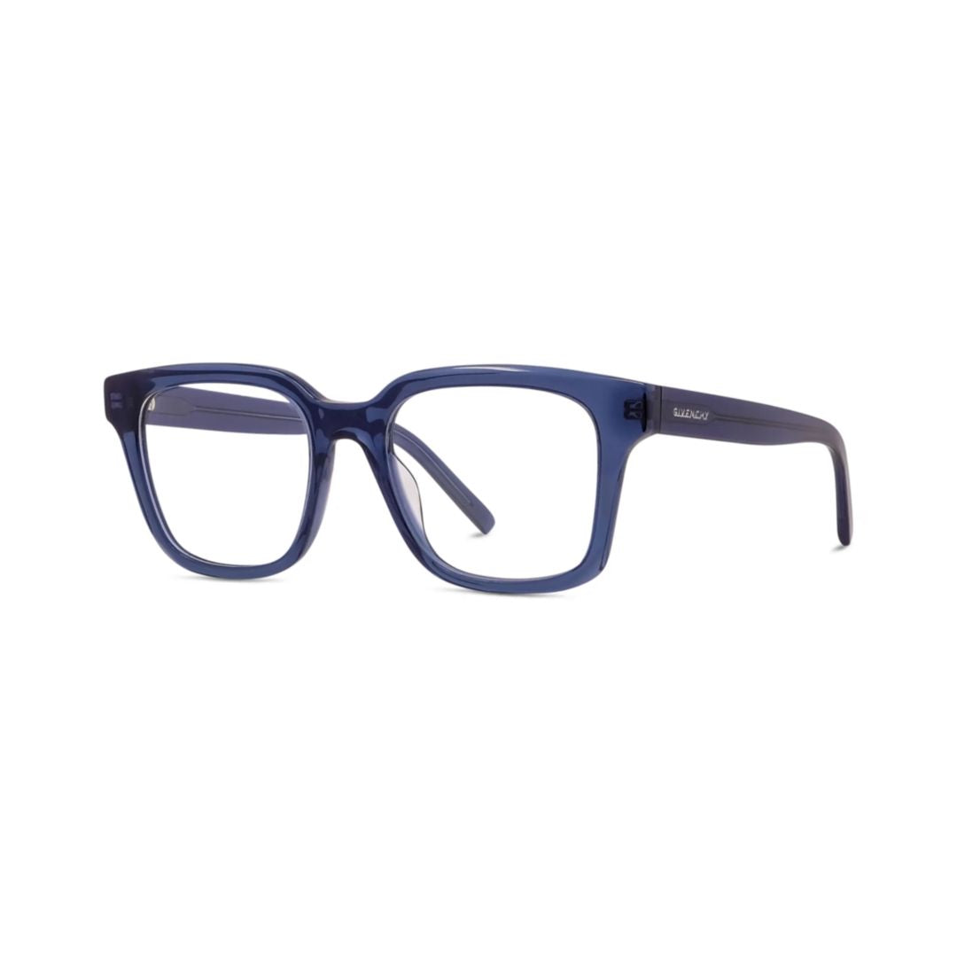 Gv50005i Bold Rectangular Eyeglasses in Deep Blue Finish