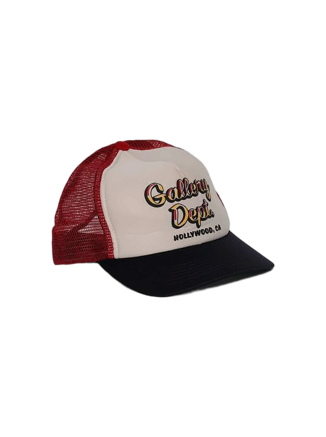 Structured Front Panel Cap with Multicolored Logo