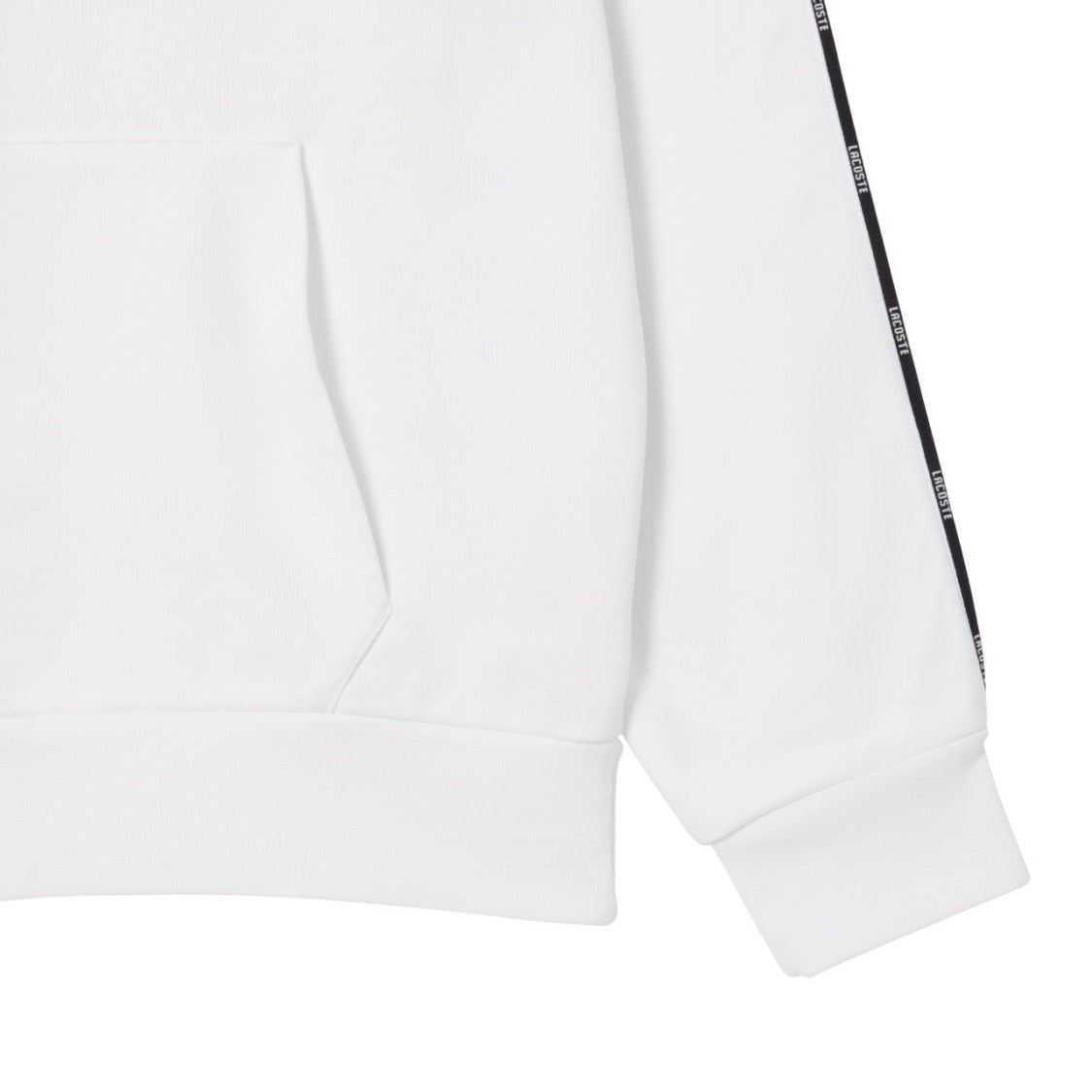 Classic White Lacoste Hoodie
