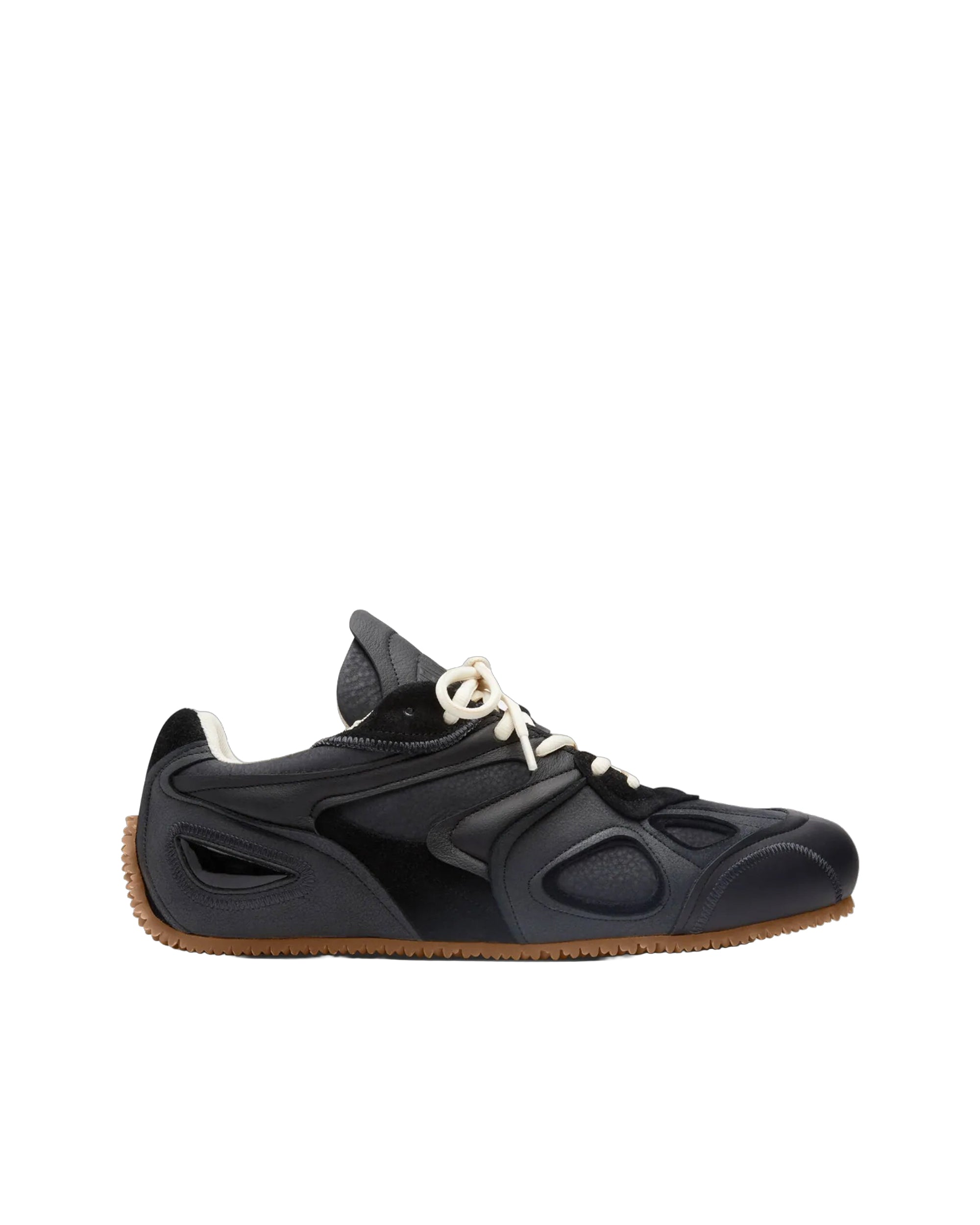 Trampki Slow Runner czarne/gumowe