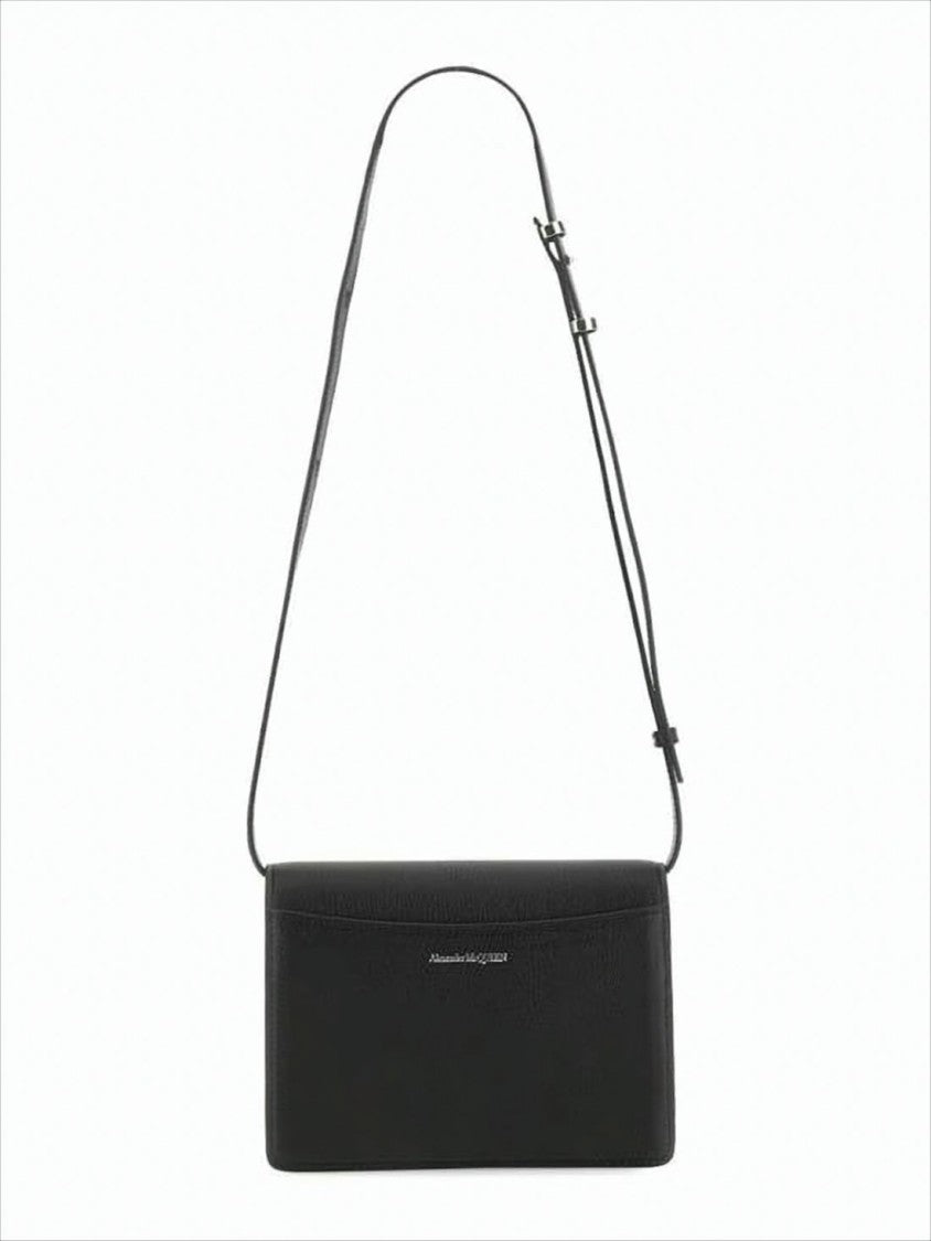 Rectangular Structured Shoulder Bag with Adjustable Strap