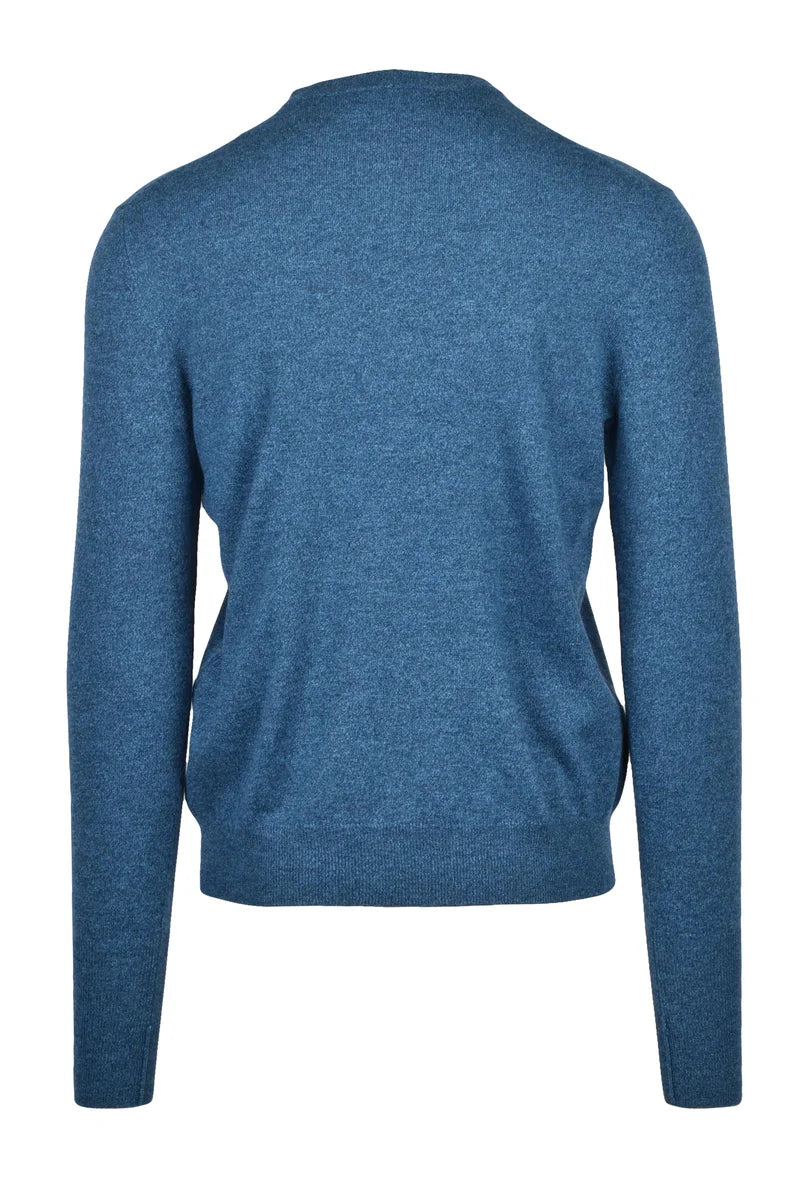 Cashmere Crewneck Pullover - Blue