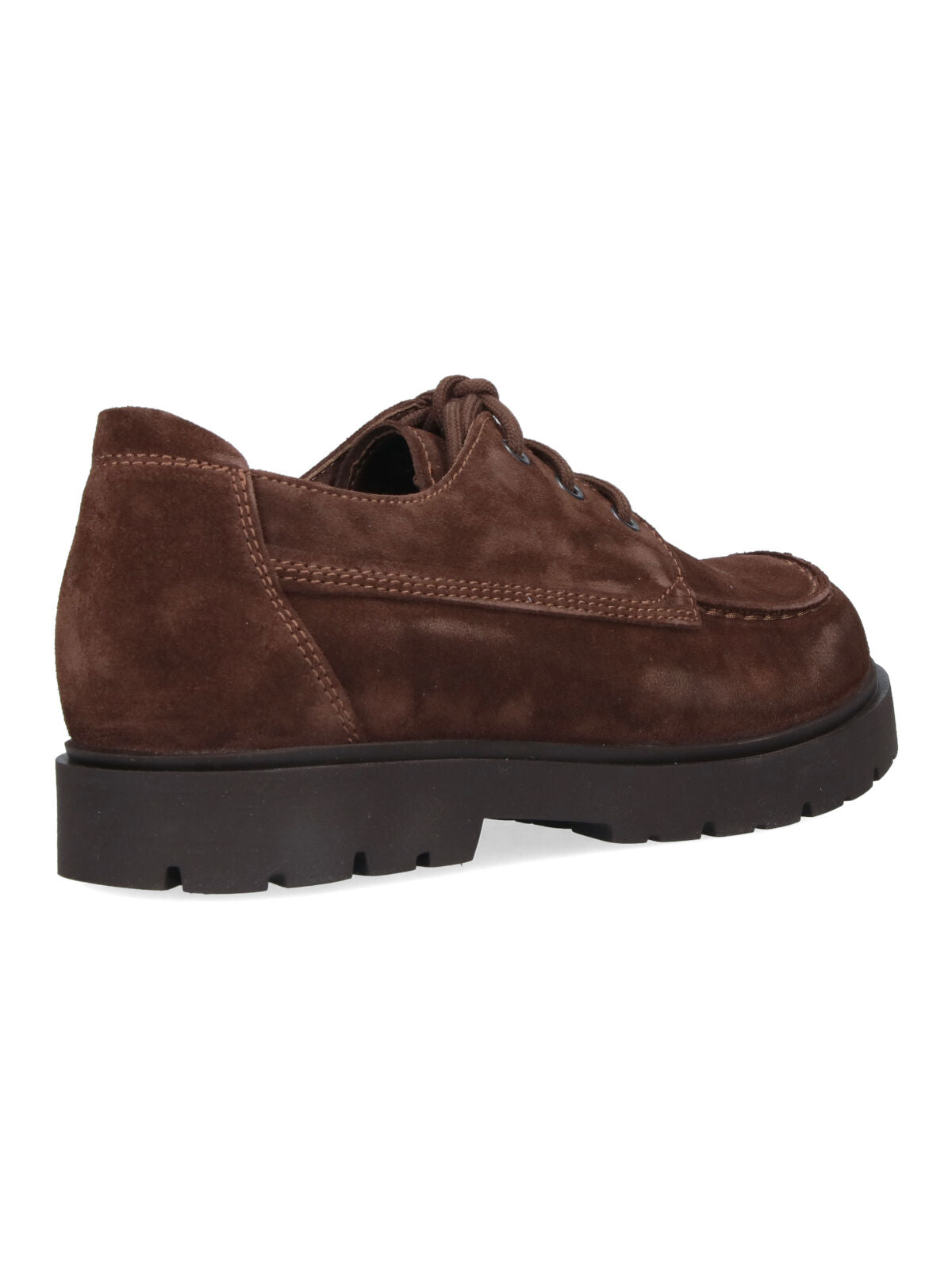 "Highwood Moc Lace Low" Derby Shoes – Brown