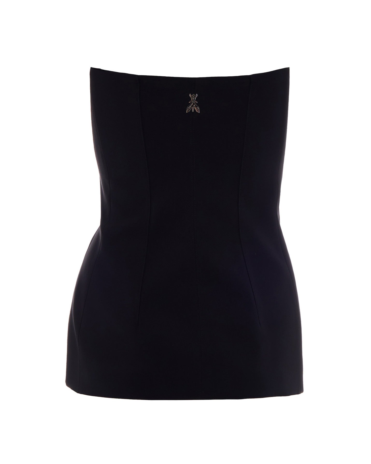 Crepe Bustier with Buttons