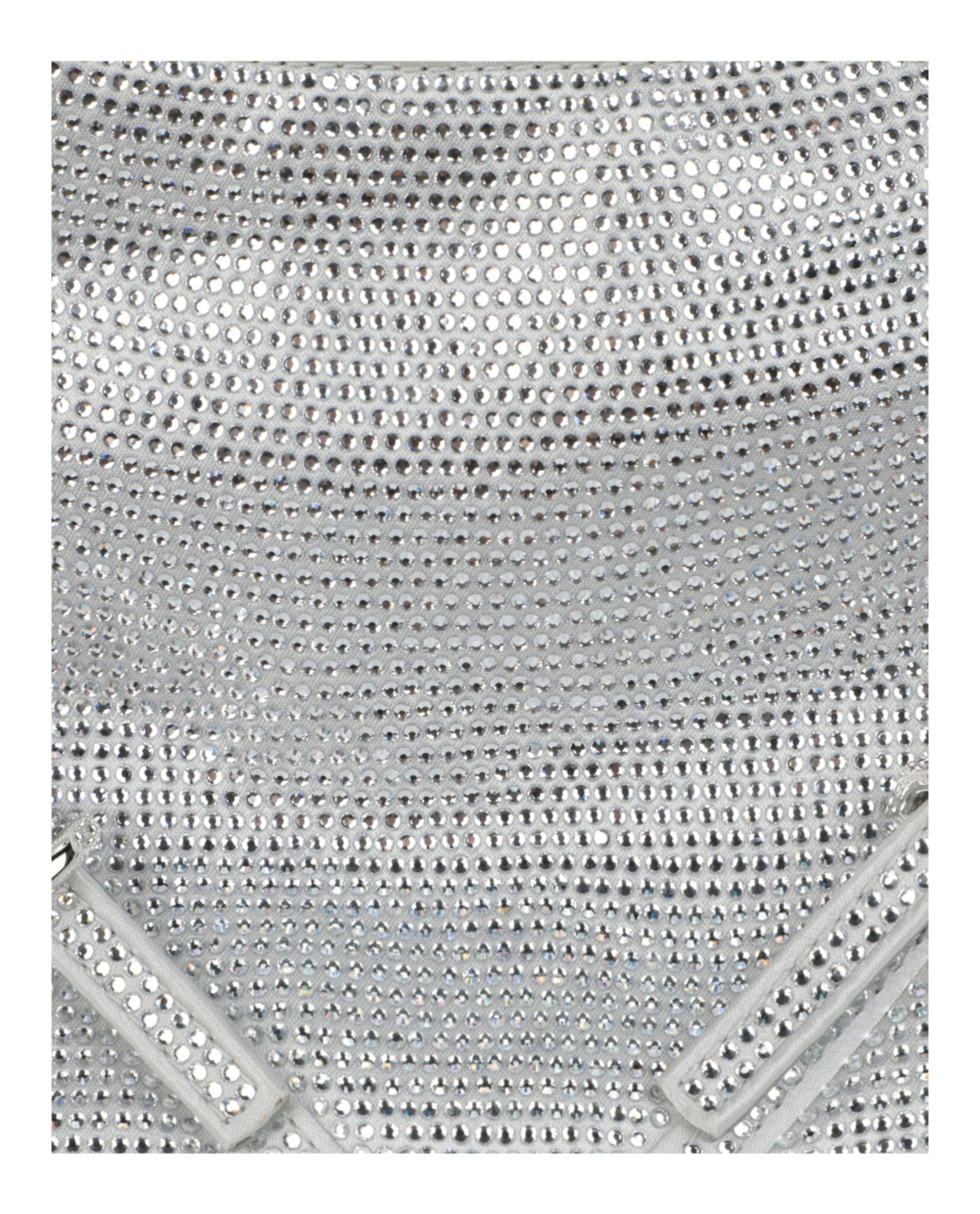 Mini Voyou Satin And Strass Shoulder Bag