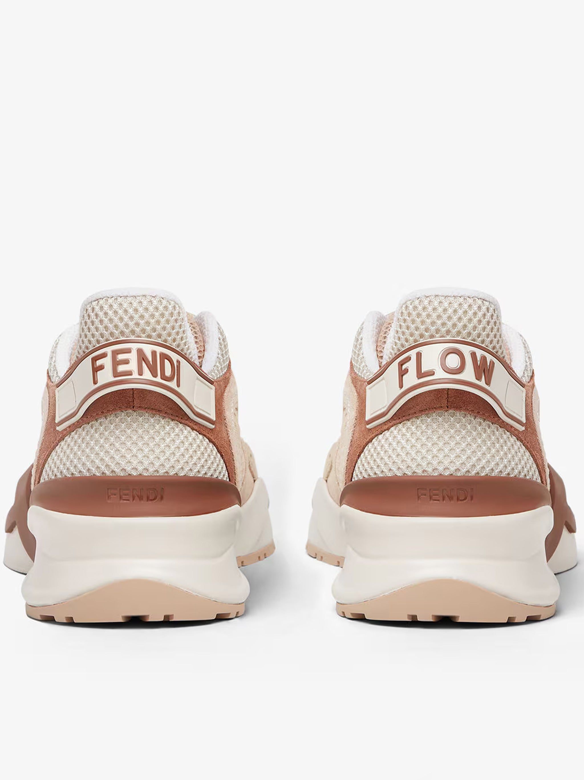 Flow Low-Profile Mesh Suede Toggle Sneakers