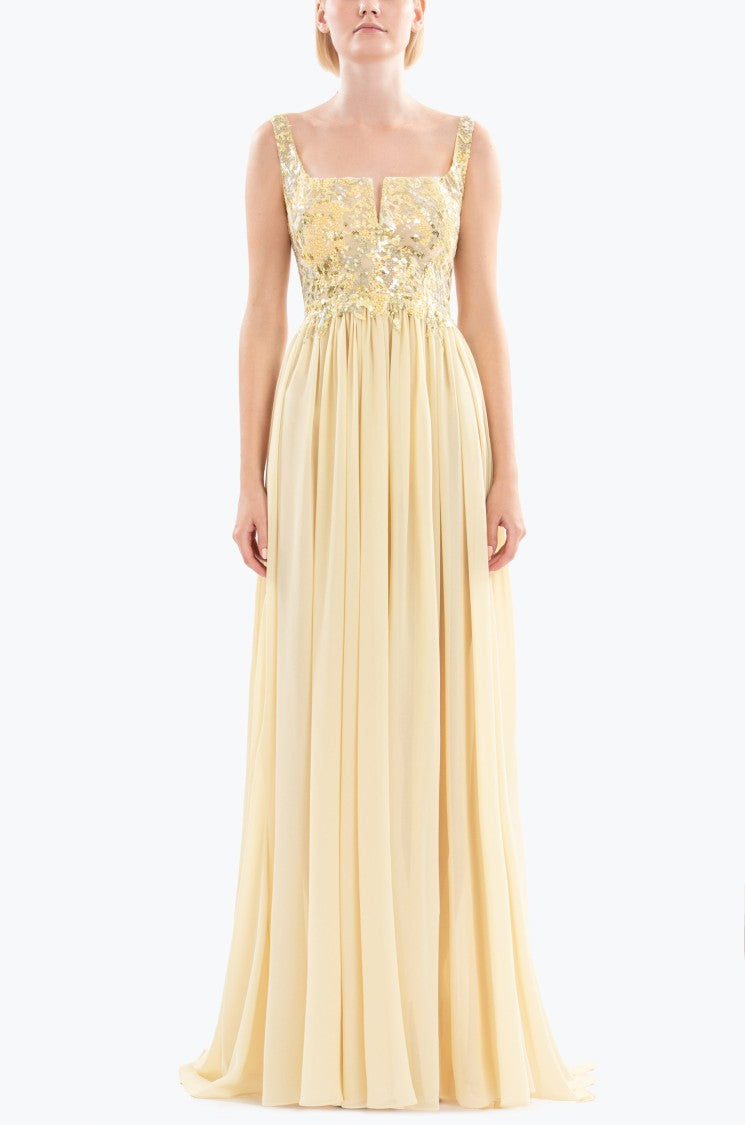 Embellished Long Dress