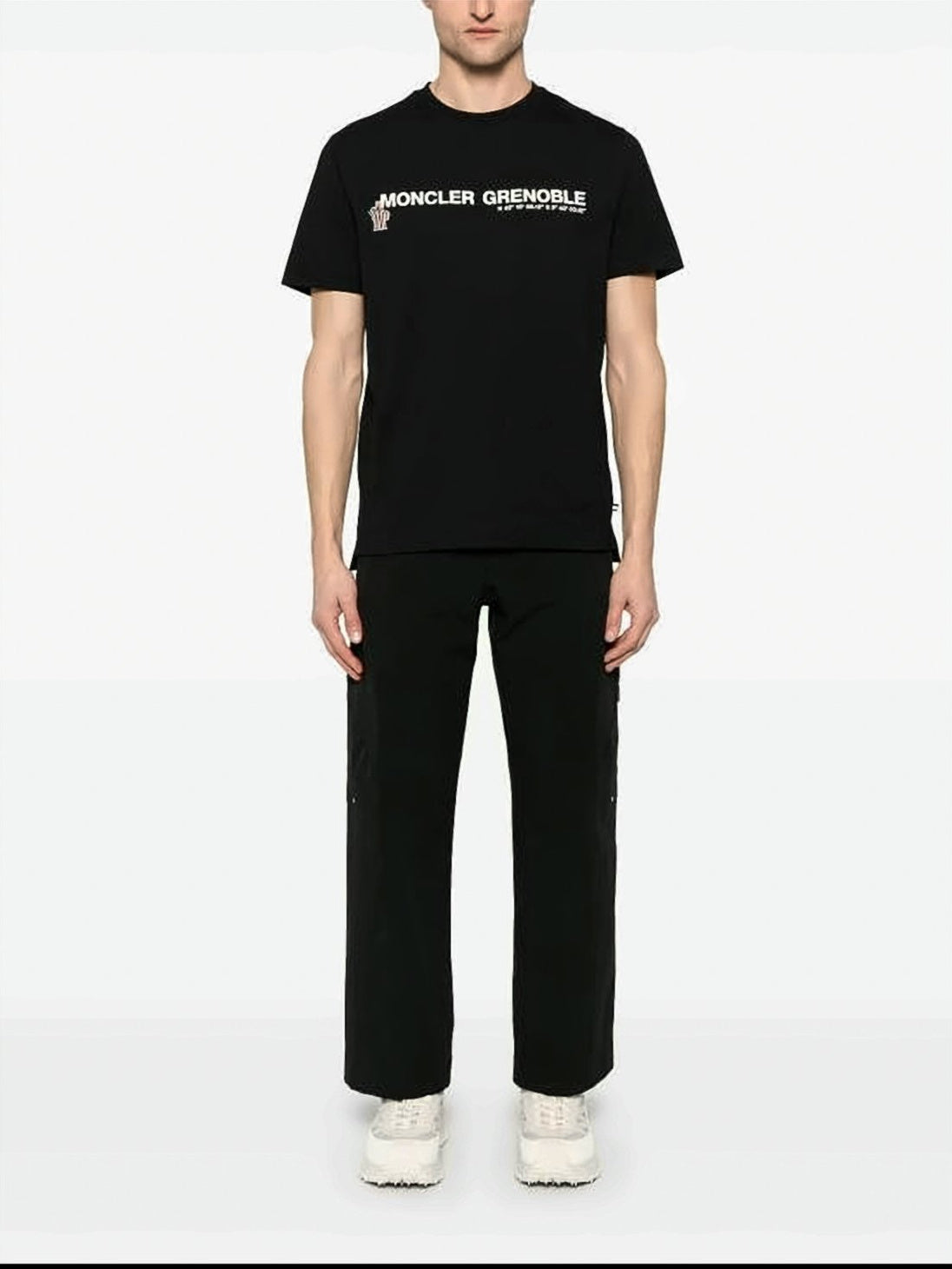 Classic Black Short-Sleeve Moncler T-Shirt