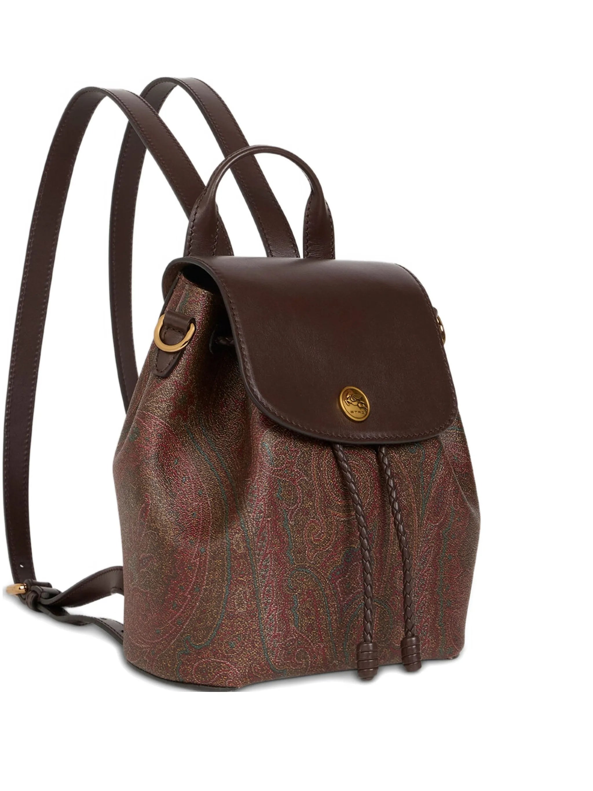 Arnica Compact Paisley Patterned Small Backpack
