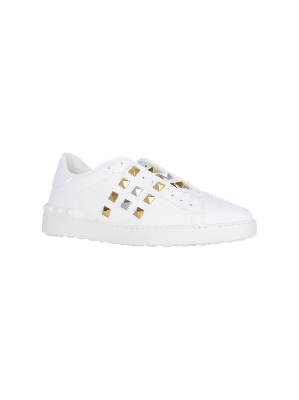 Rockstud Untitled' Sneakers – White