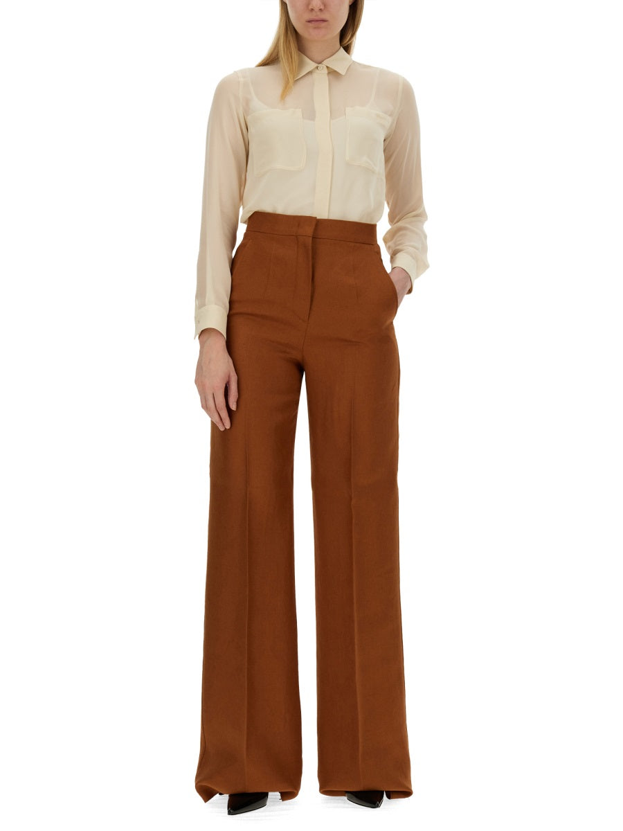 "Summer Clam" Silk Shirt