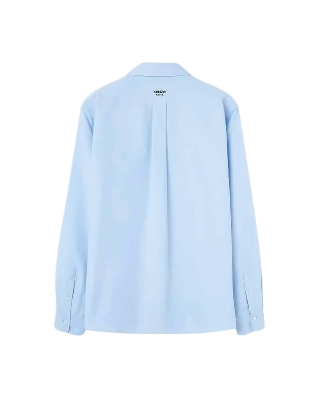 Light Blue Long-Sleeve Button-Down Shirt