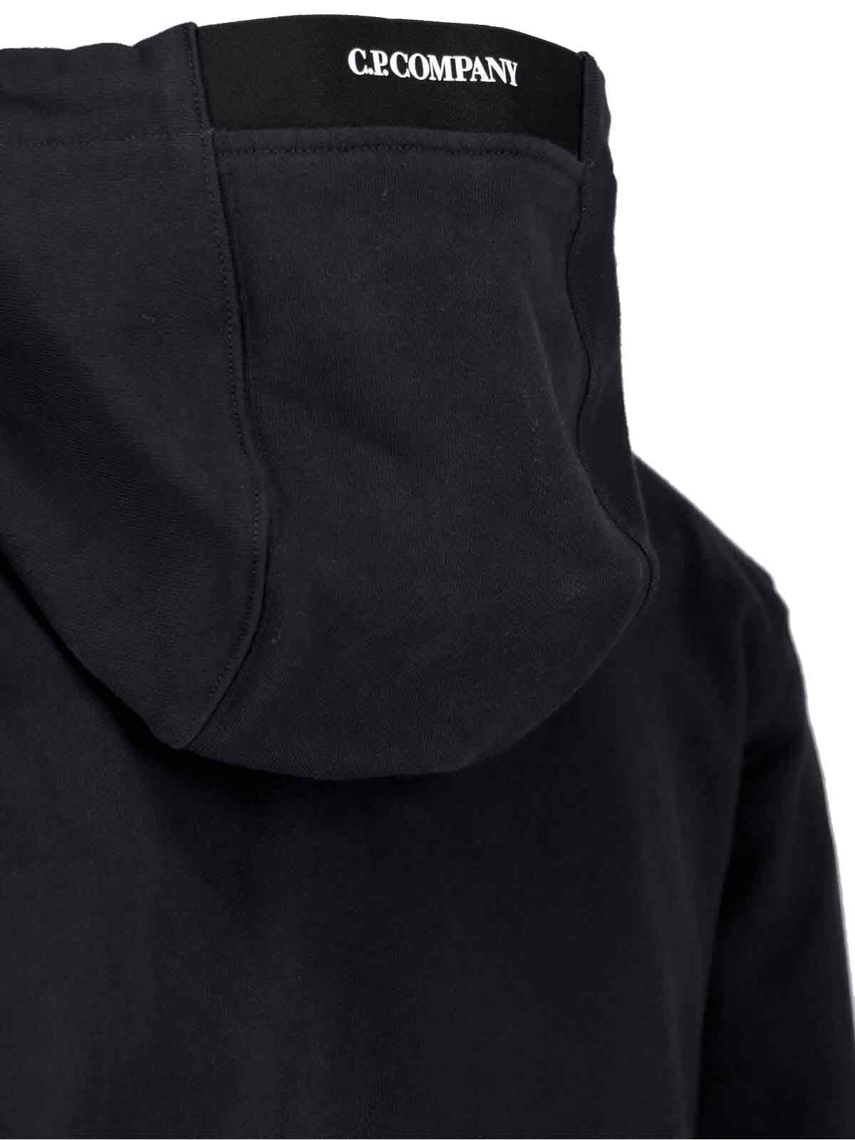 Bluza z kapturem z logo, kolor czarny