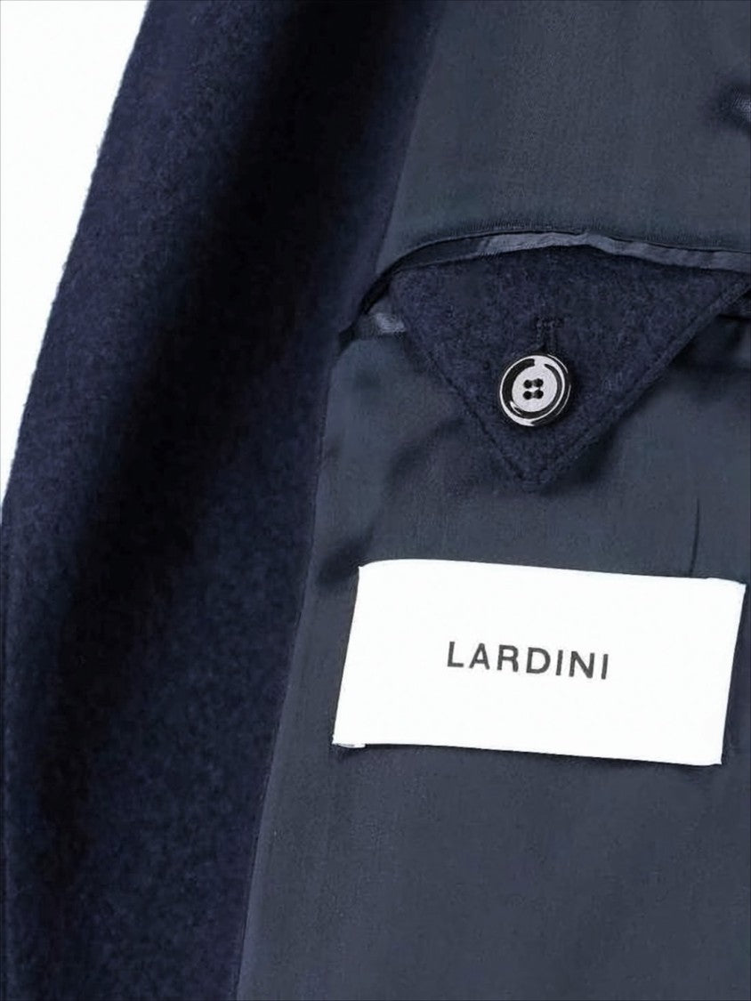 Classic Tailored Coat with Three-Button Closure