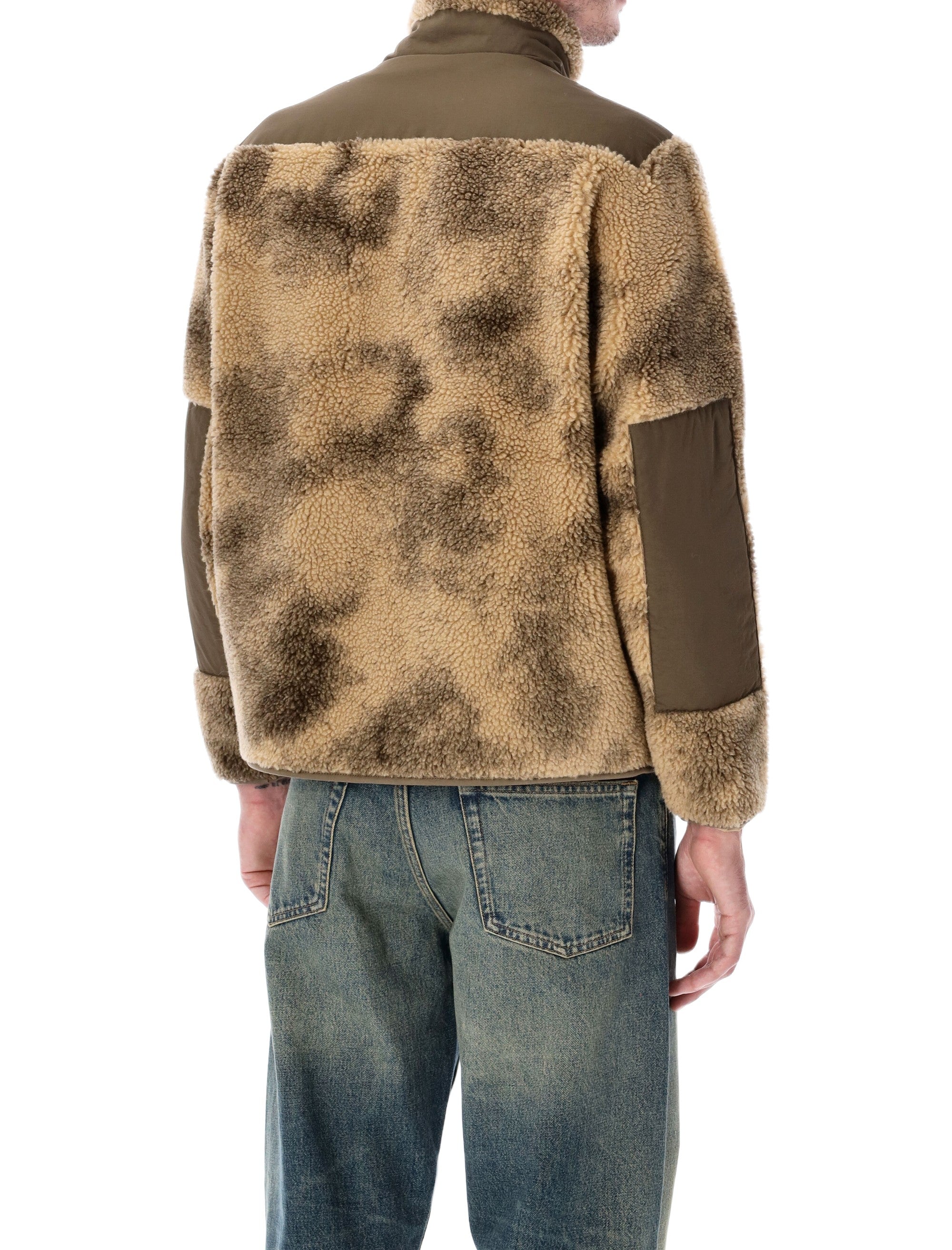 Deep Pile Fleece Zip Jacket