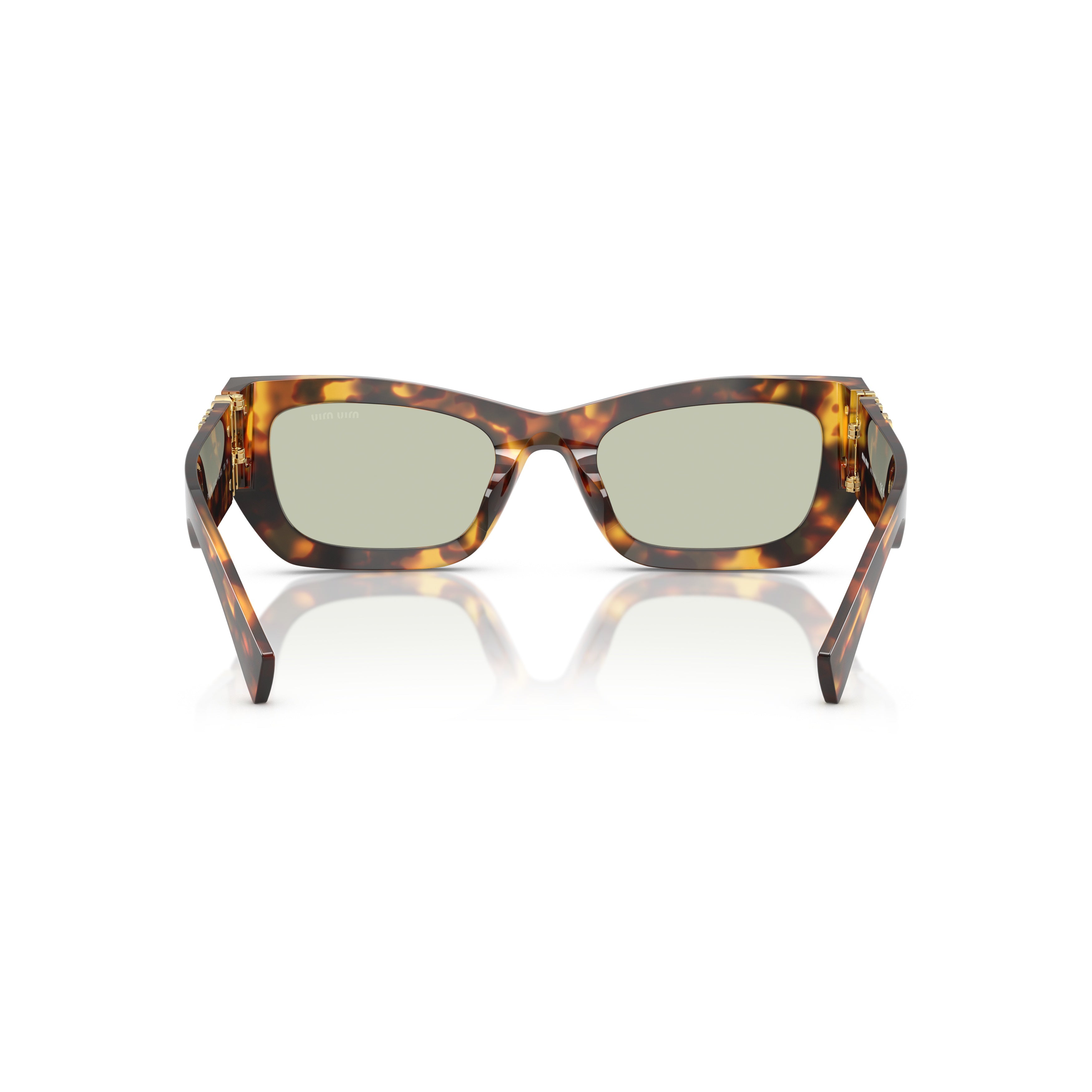 0mu 09ws Angular Tortoiseshell Acetate Sunglasses