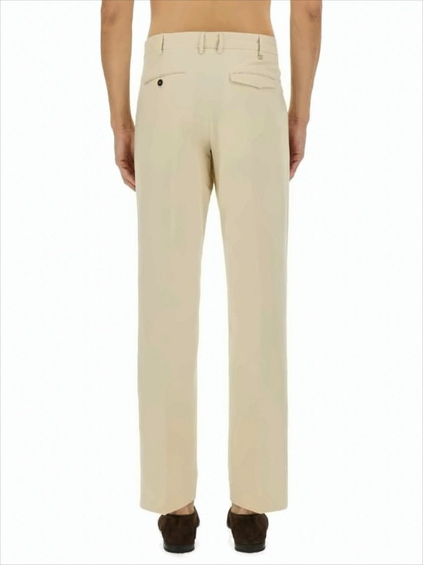 Straight-Leg Chino Pants with Tailored Fit