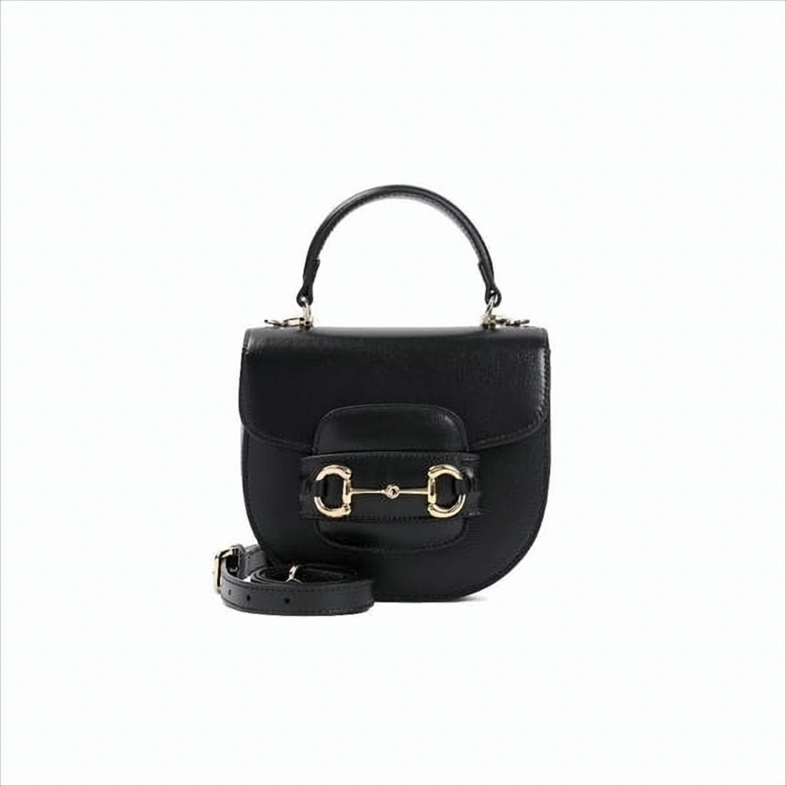 Leather Tote Bag with Structured Silhouette