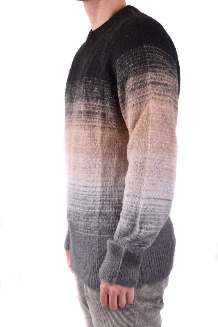 Multicolor Gradient Knit Sweater