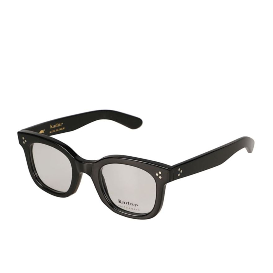 Heritage Bold Square Frame Sunglasses with Glossy Black Finish