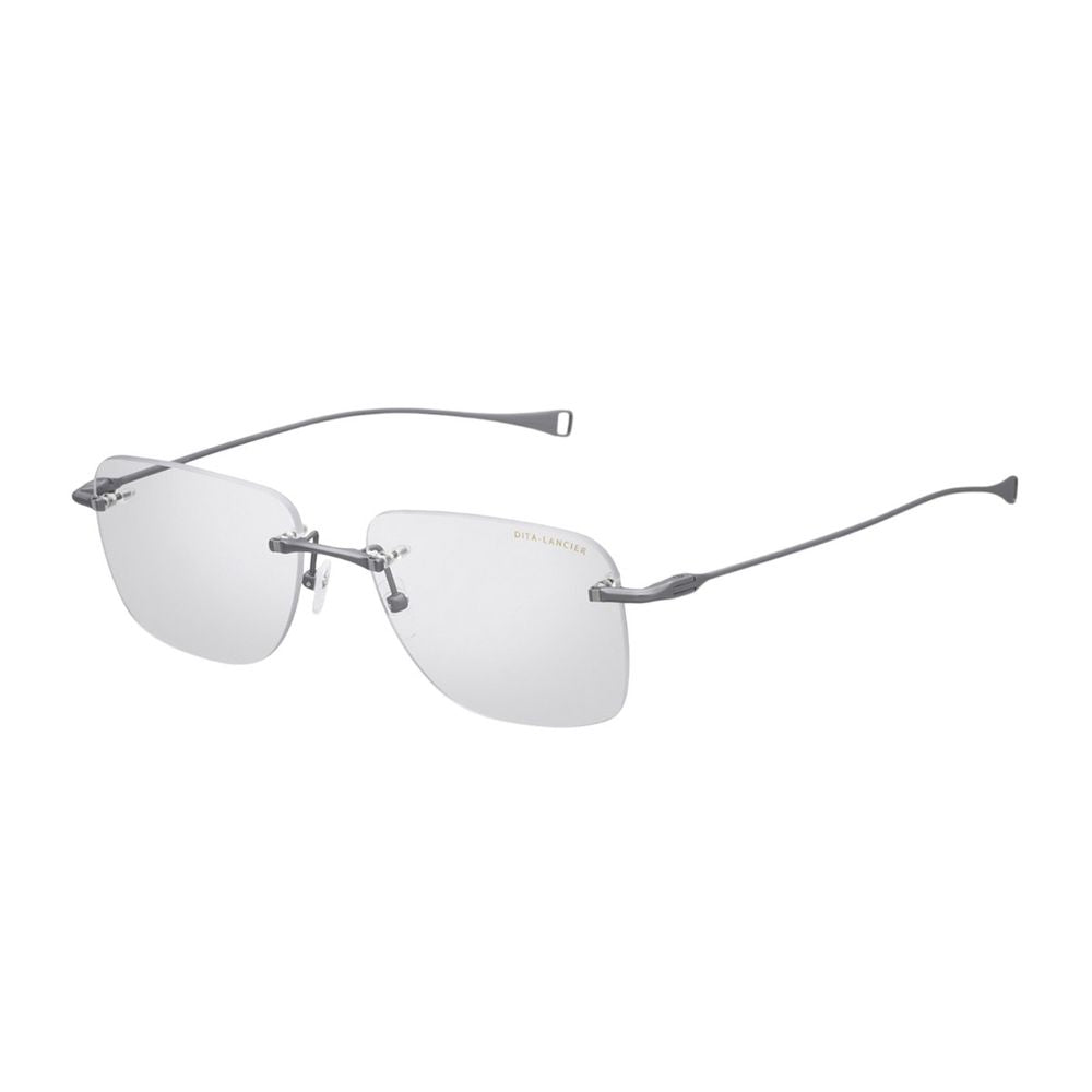 Lsa 119 Rimless Gray Gummetal Titanium Eyeglasses