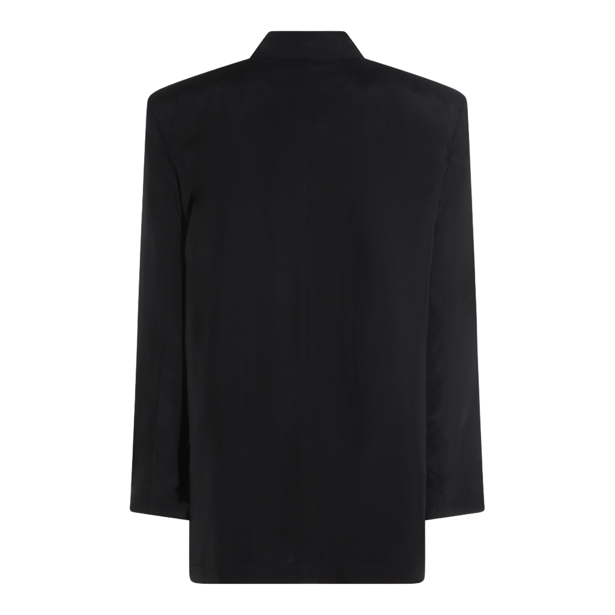 Double-breasted Black Jacket