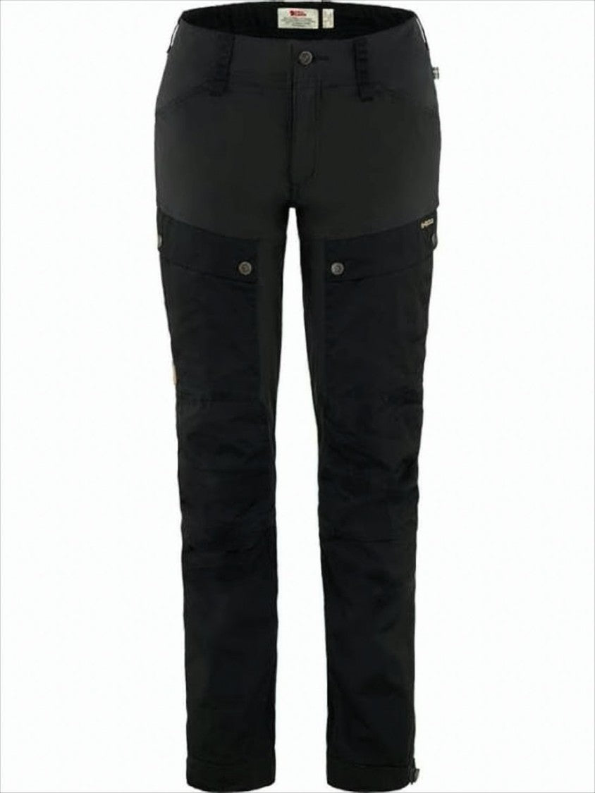 Straight Pants With Tailored Fit And Multiple Pockets